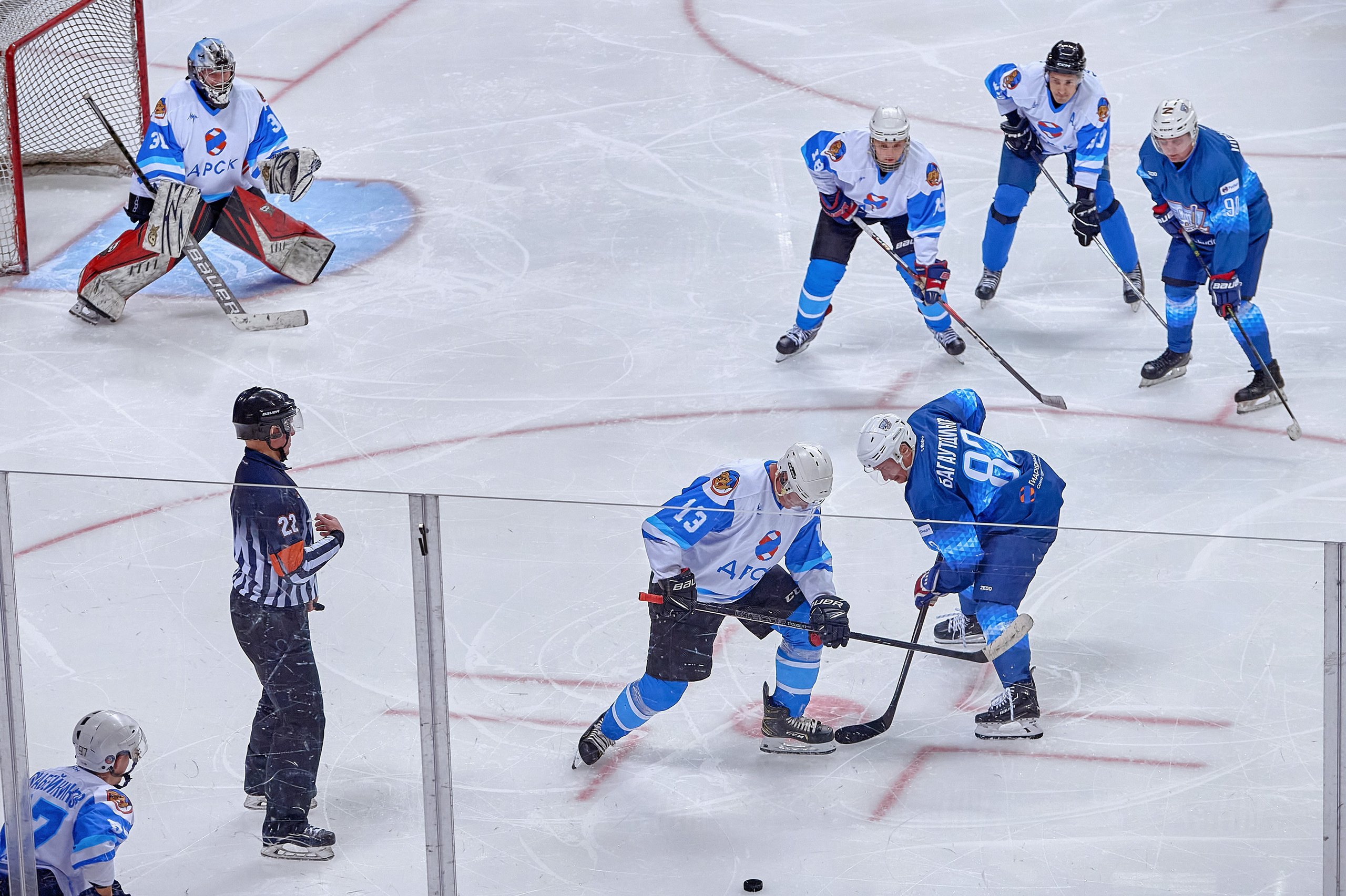 Платинум Арена — Хоккей — РусГидро. Фотограф Яковлев Роман — Красноярск