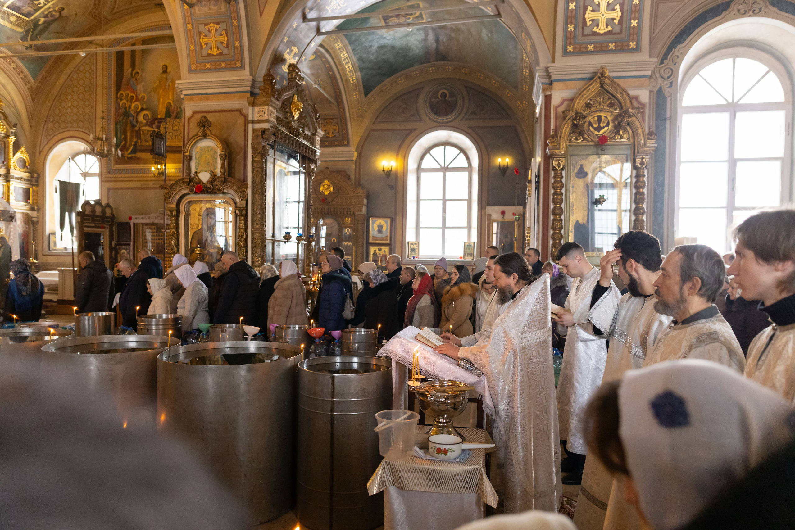 Крещение. Утренняя. Семейный и детский фотограф Анна Петракова