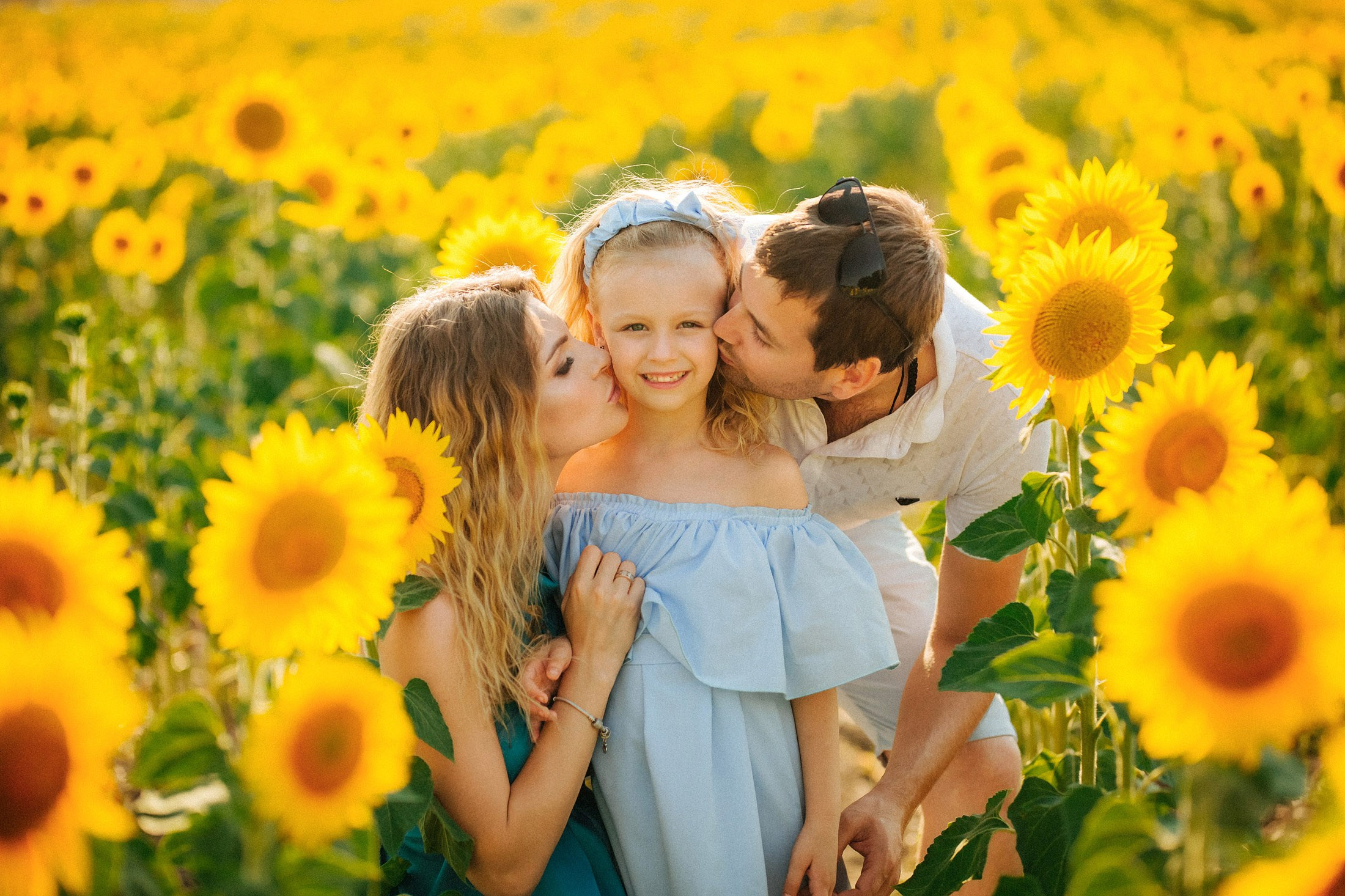 Подсолнухи!. Семейный, детский, свадебный, фотограф в городе Анапа