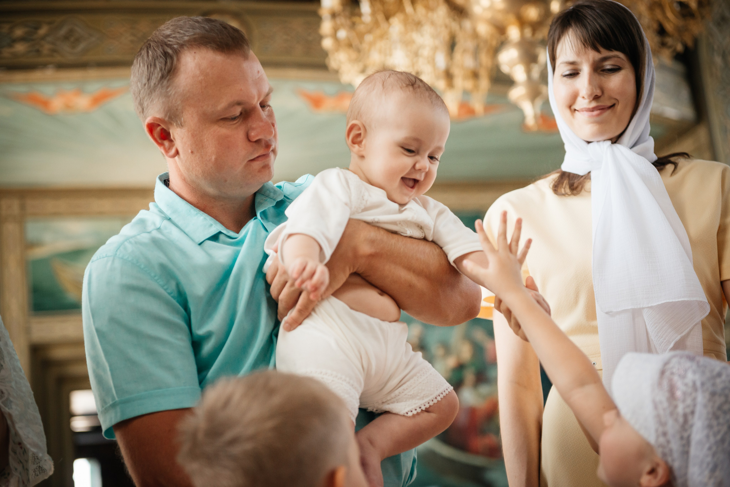 Таинство Крещения. Фотограф новорожденных в Ростове-на-Дону