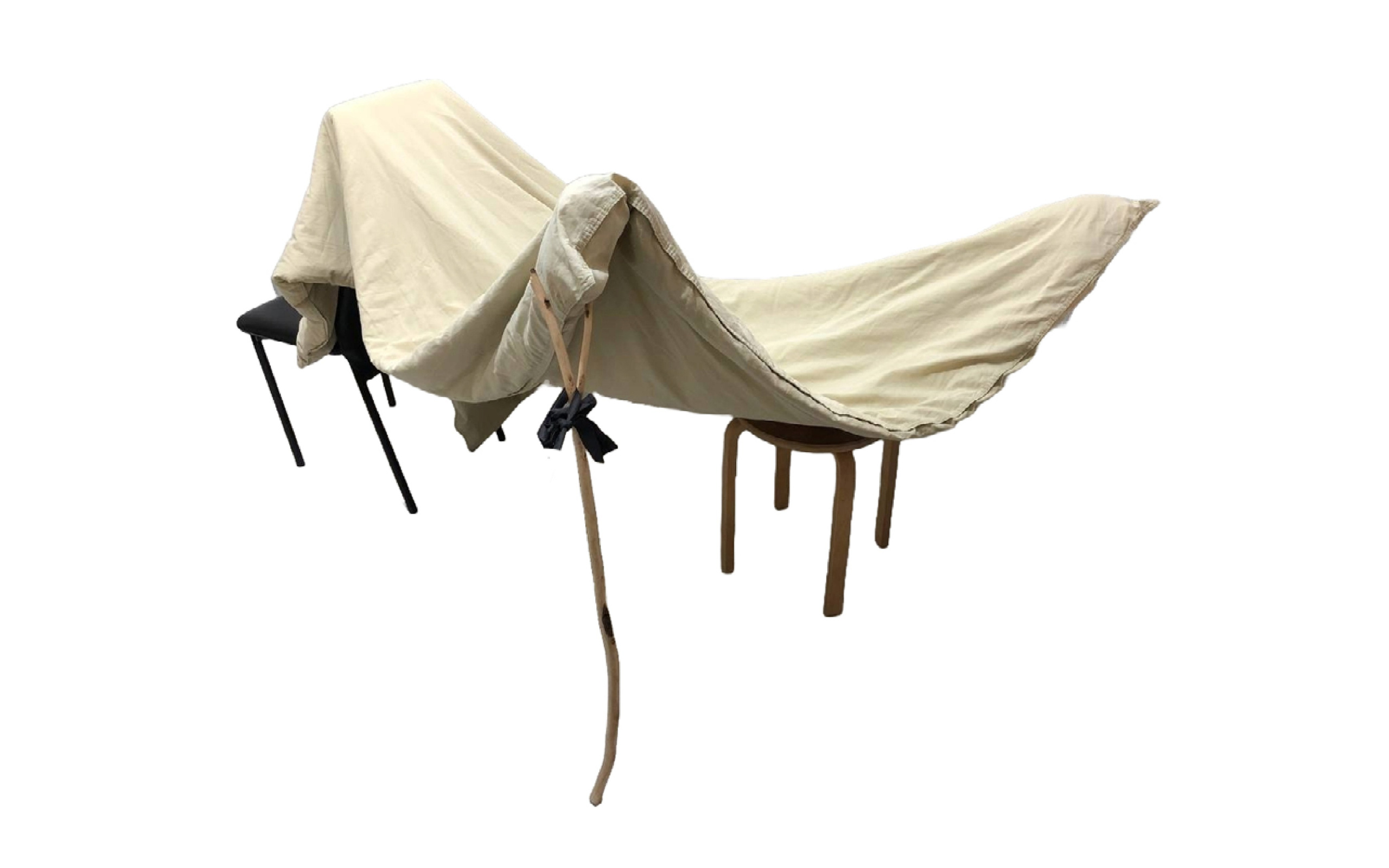 Hut of branches. Maria Pilkevich