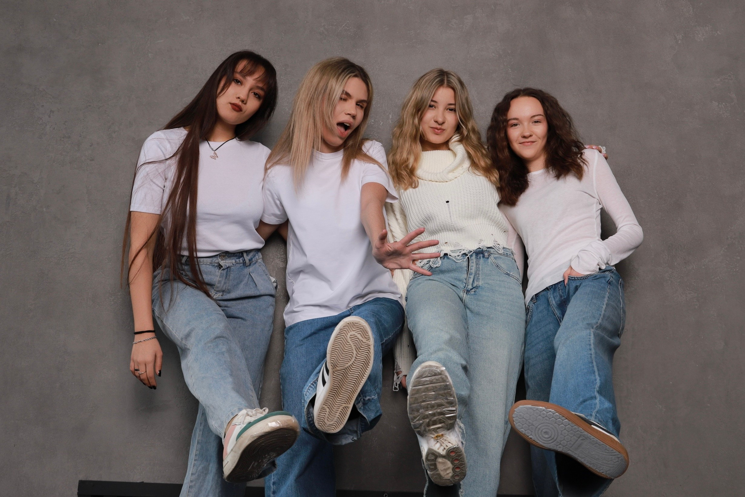 Старшая группа в студии. Фотограф Юлия Мальцева