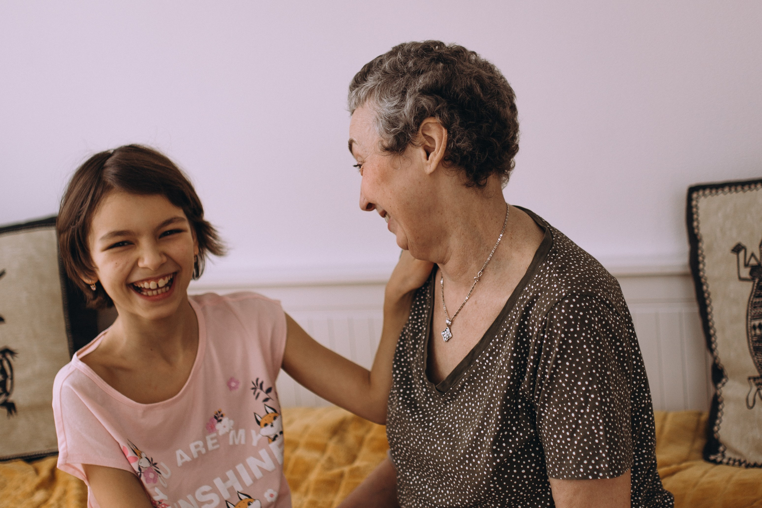 Бабушка Ира, Александр, Анастасия, Анна и Ева. Елена Семейный фотограф Санкт-Петербург