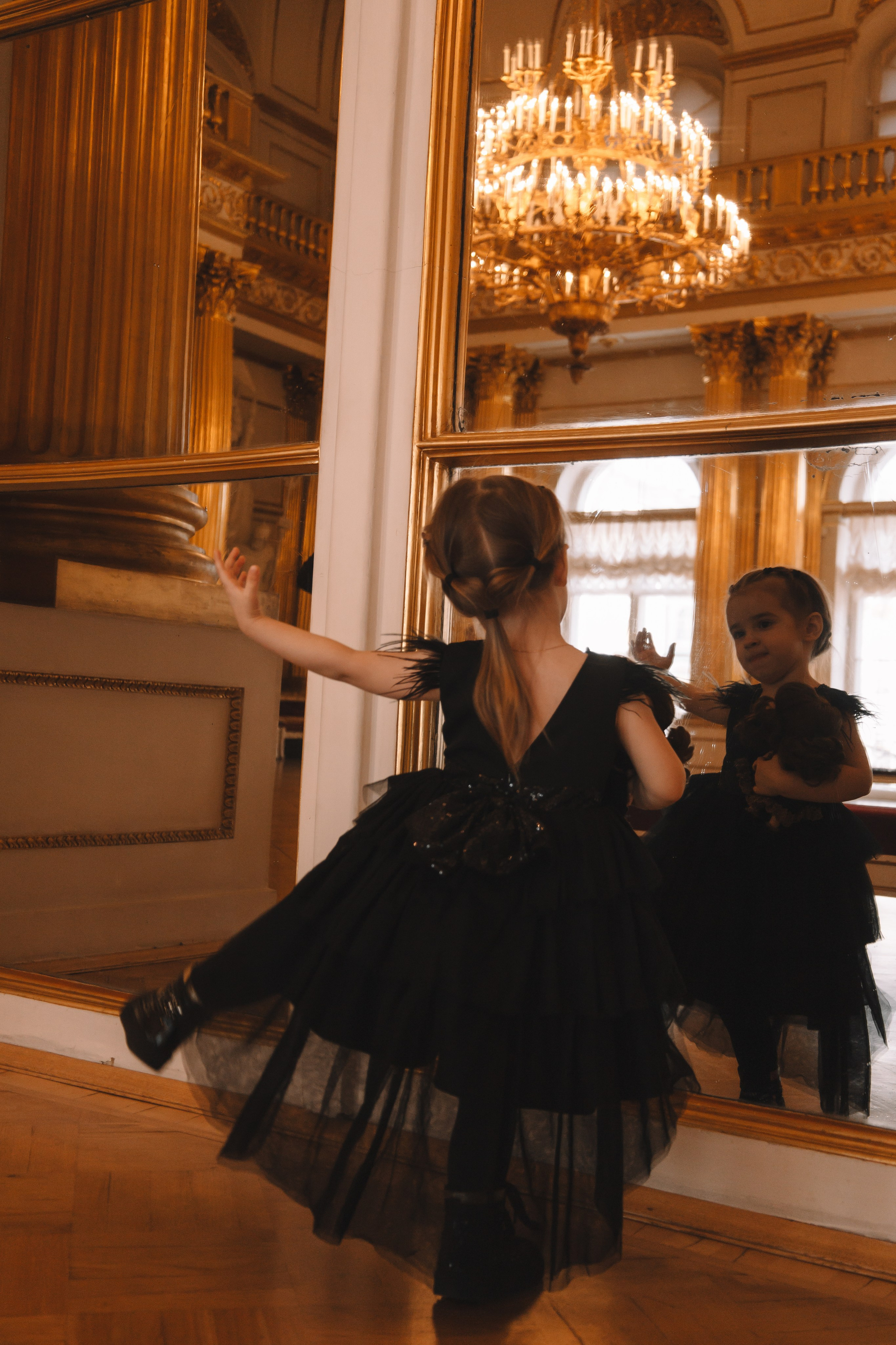 Есения в Эрмитаже