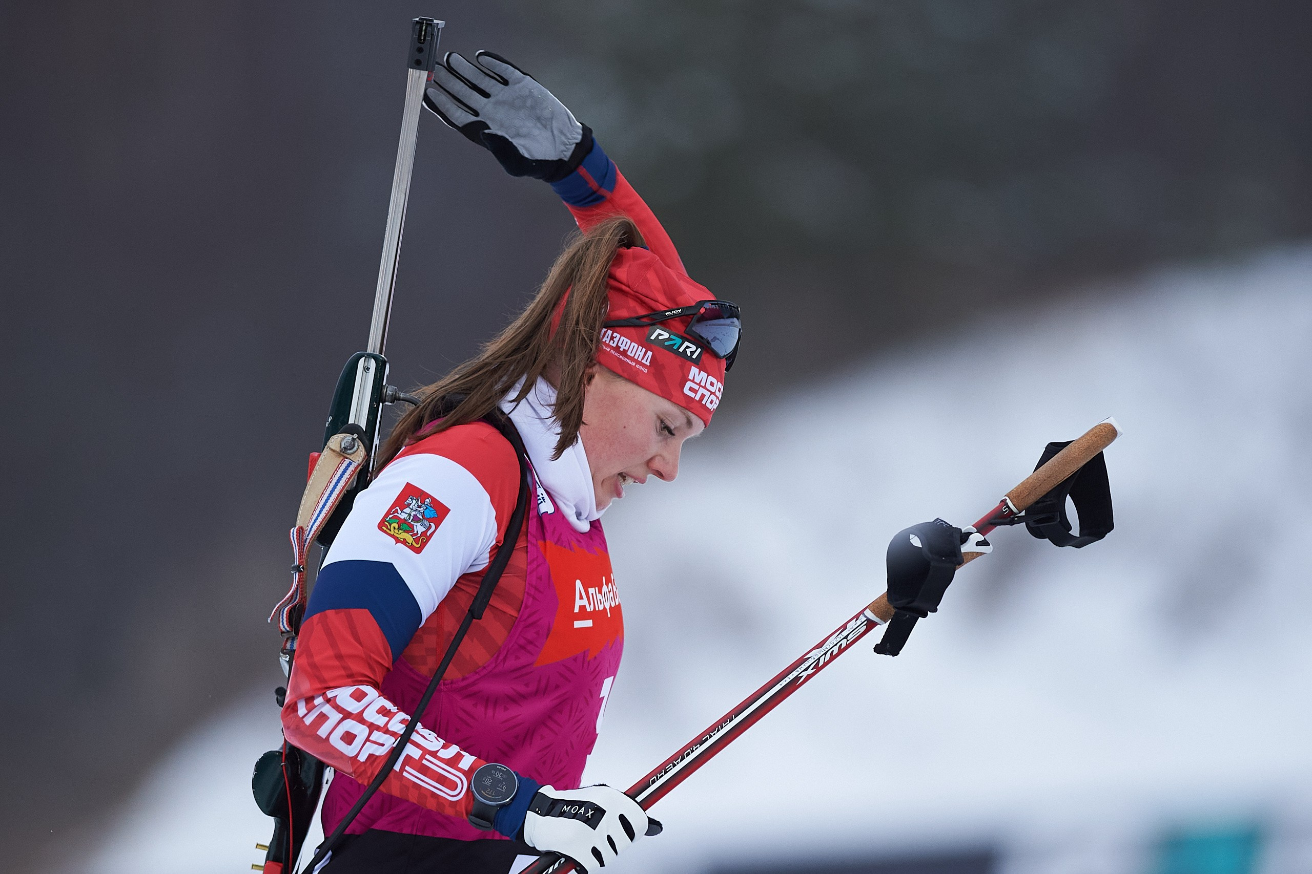 Биатлон. Чемпионат России — 2024/2025, 3-й этап, Ижевск. Ижевская винтовка. Спортивный репортажный фотограф в Ижевске Сергей Мерзляков