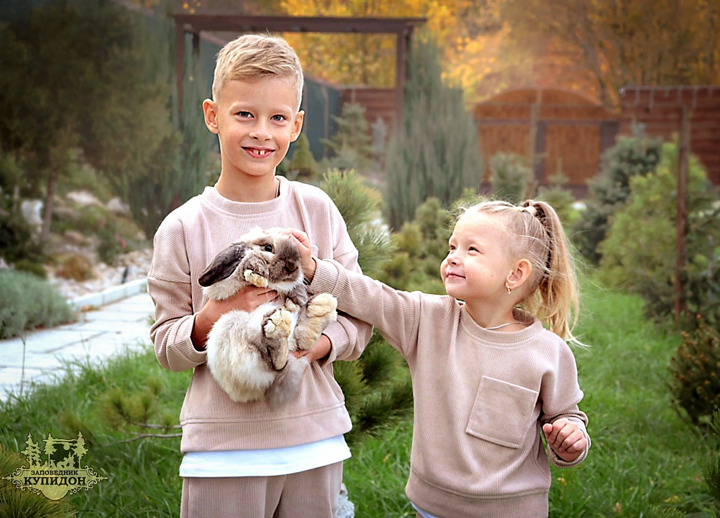 Детская съёмка. Фотографирую в парке-заповеднике «Купидон»