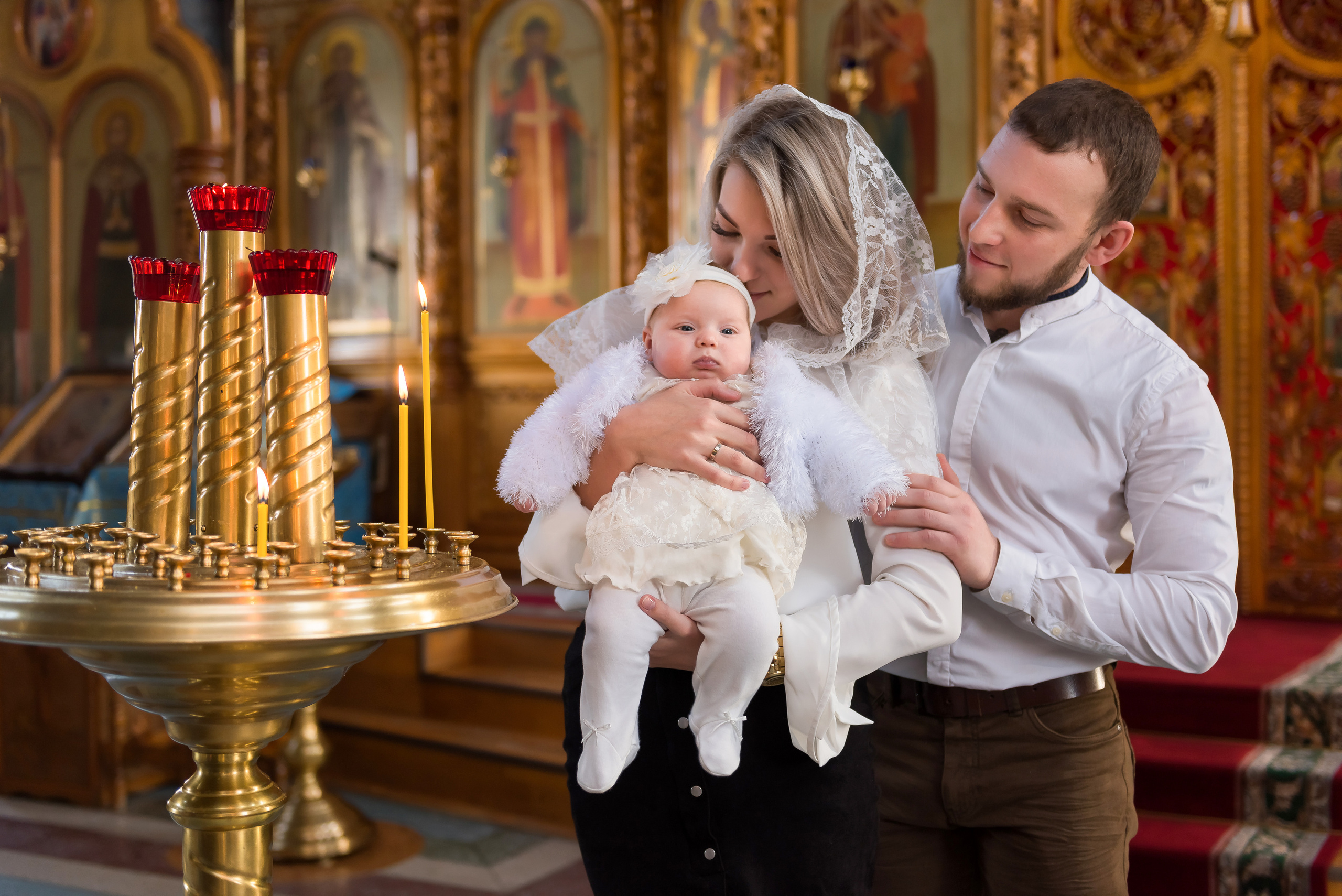 Таинство крещения. Фотограф Елена Ситникова