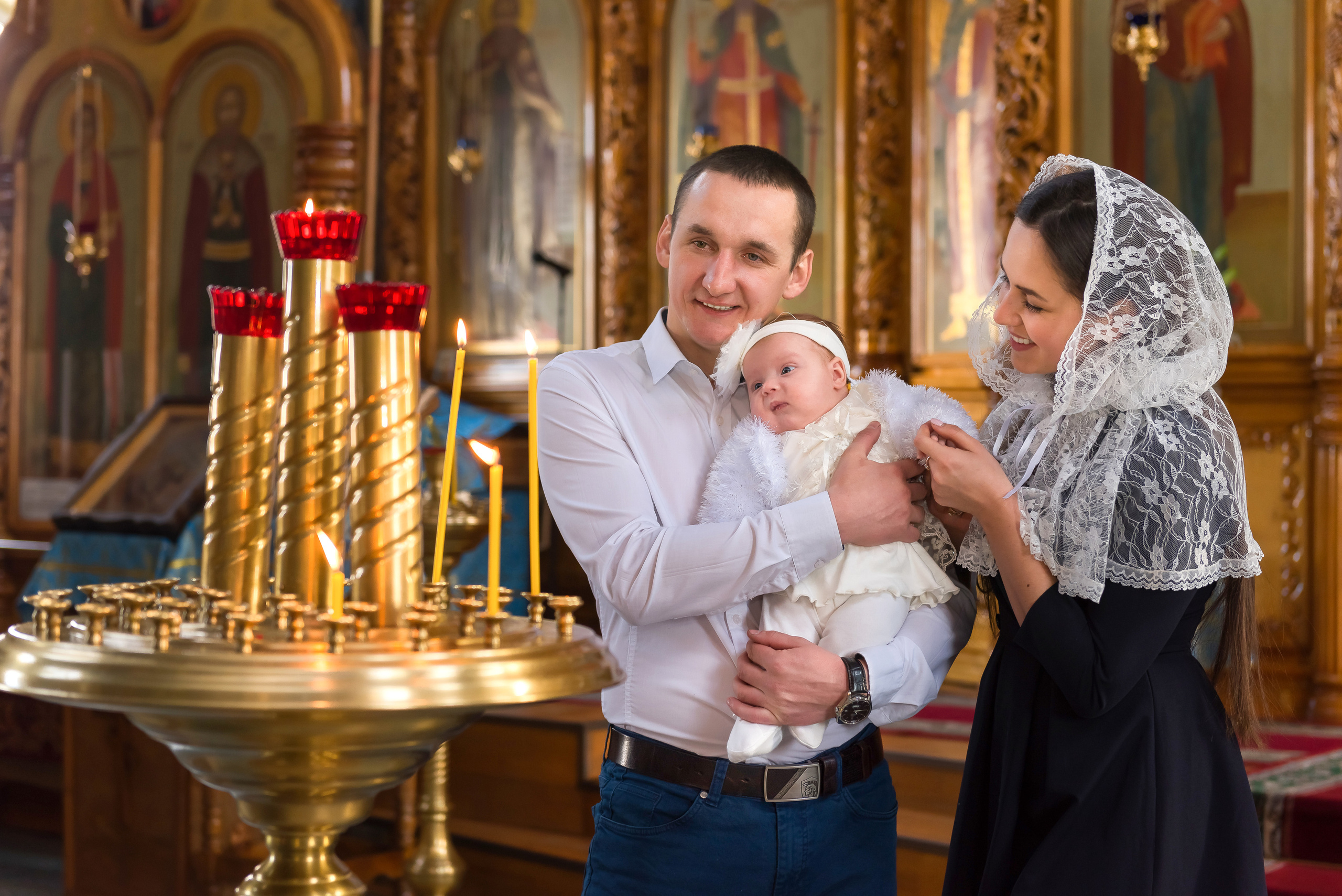 Таинство крещения. Фотограф Елена Ситникова