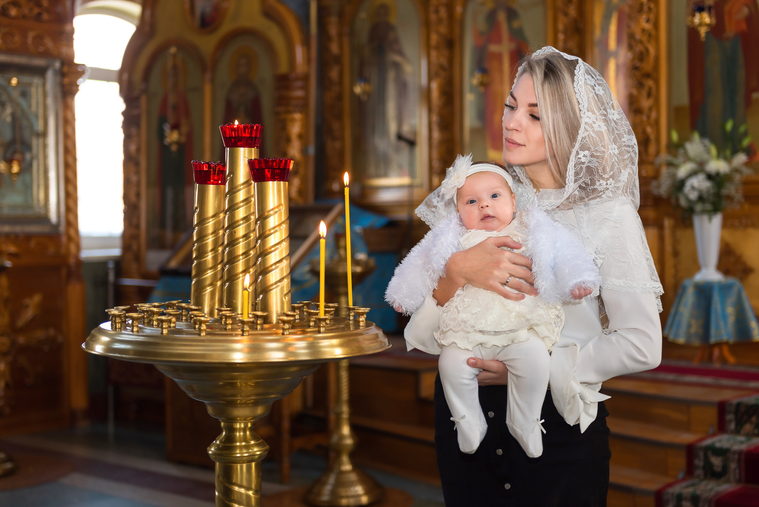 Таинство крещения. Фотограф Елена Ситникова