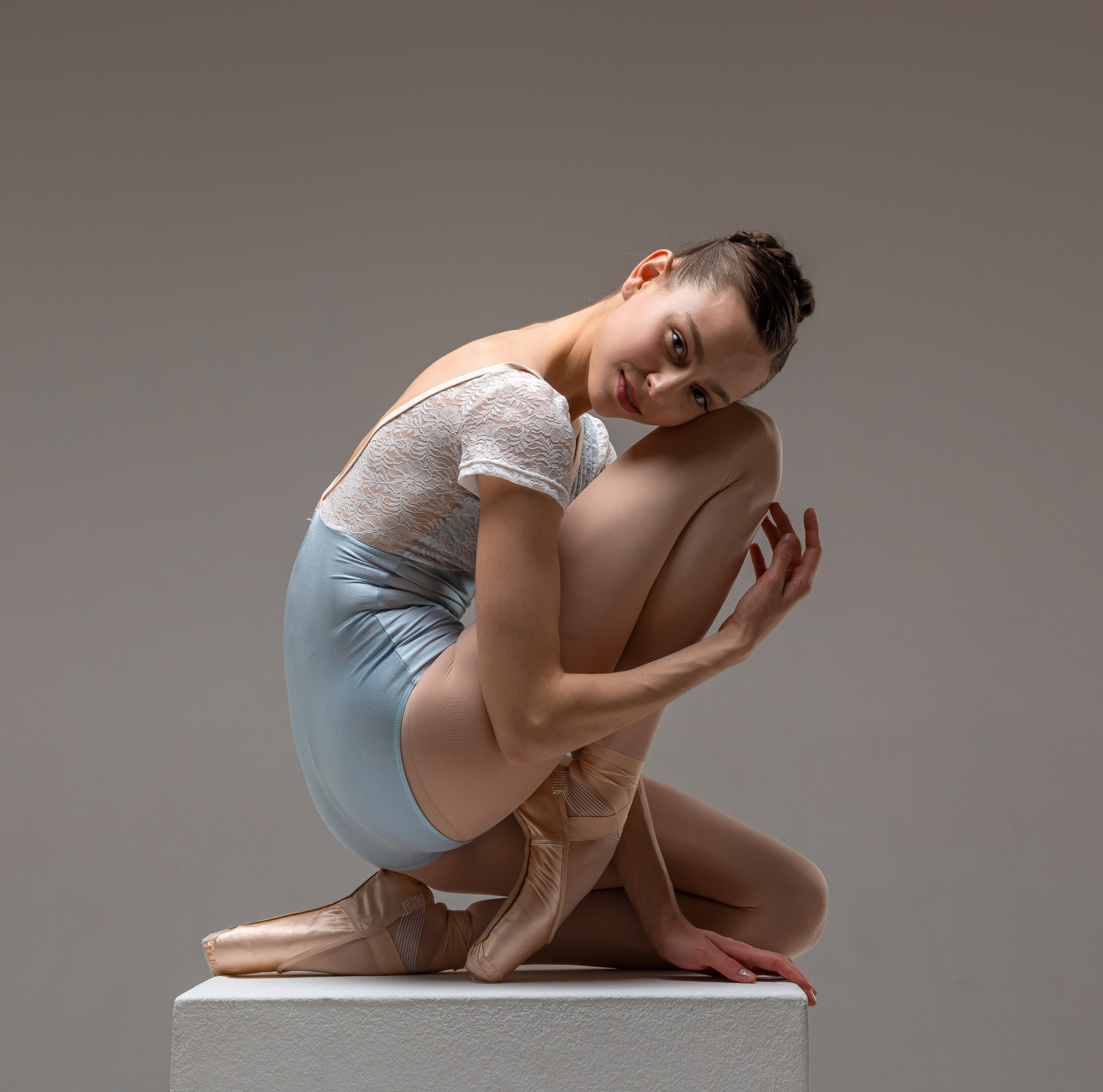 Балетная съёмка на белой циклораме и фонах. Балетный фотограф Алина Ханько — Душа Балета