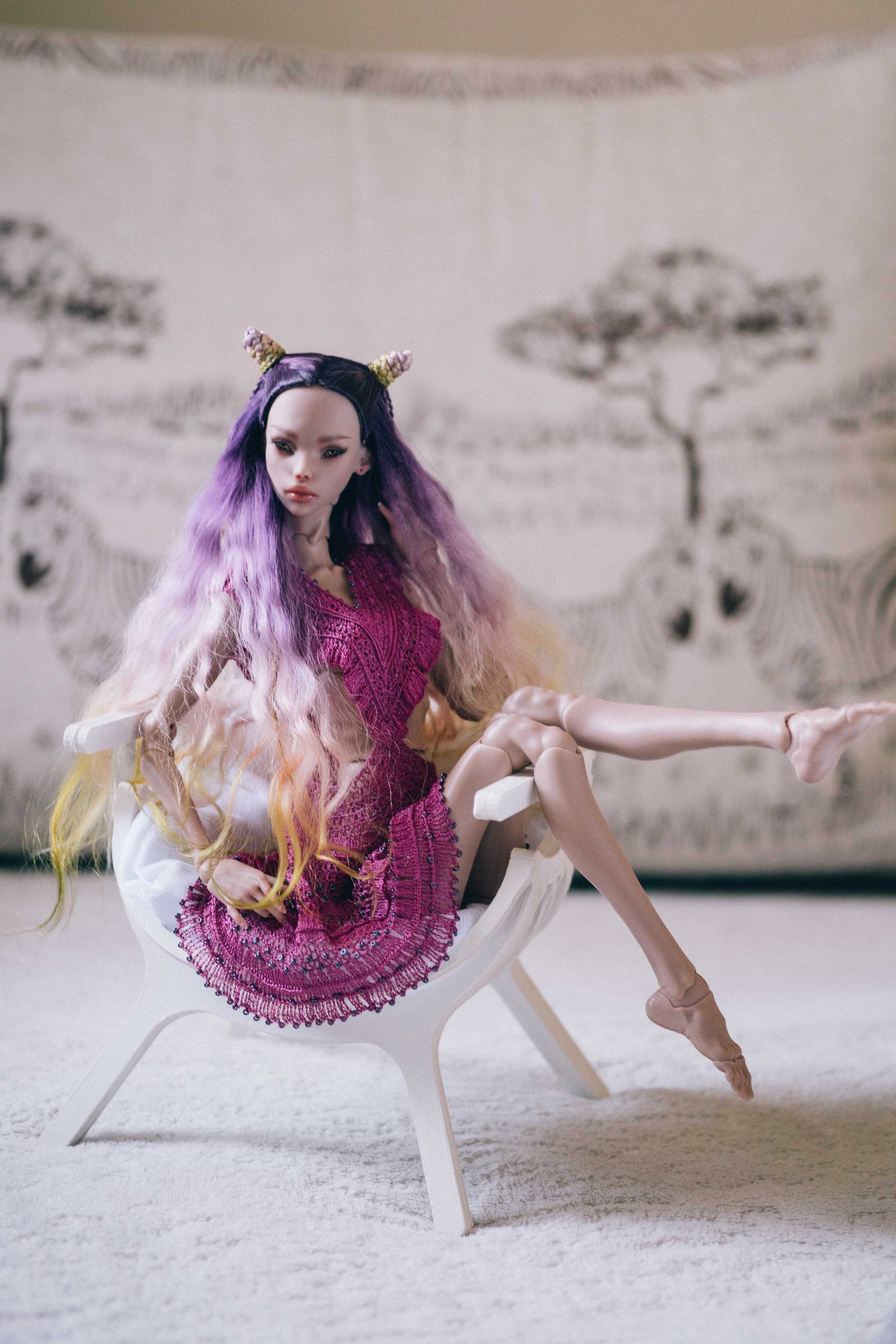 2024. Ombra di seta — эксклюзивная одежда ручной работы для авторских кукол