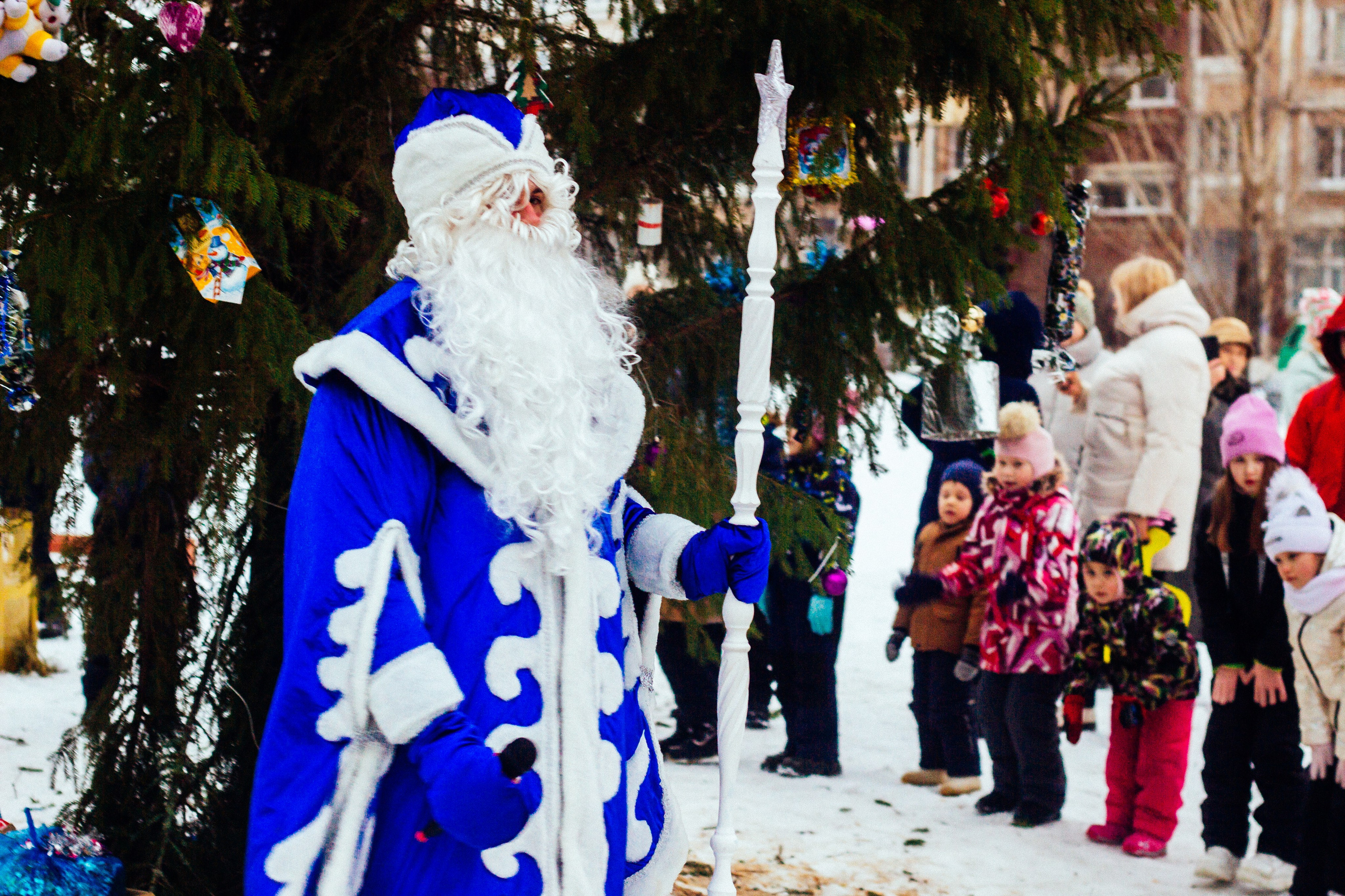 Дворовая ёлка. Детский и семейный фотограф, фотограф мероприятий Нижний Новгород