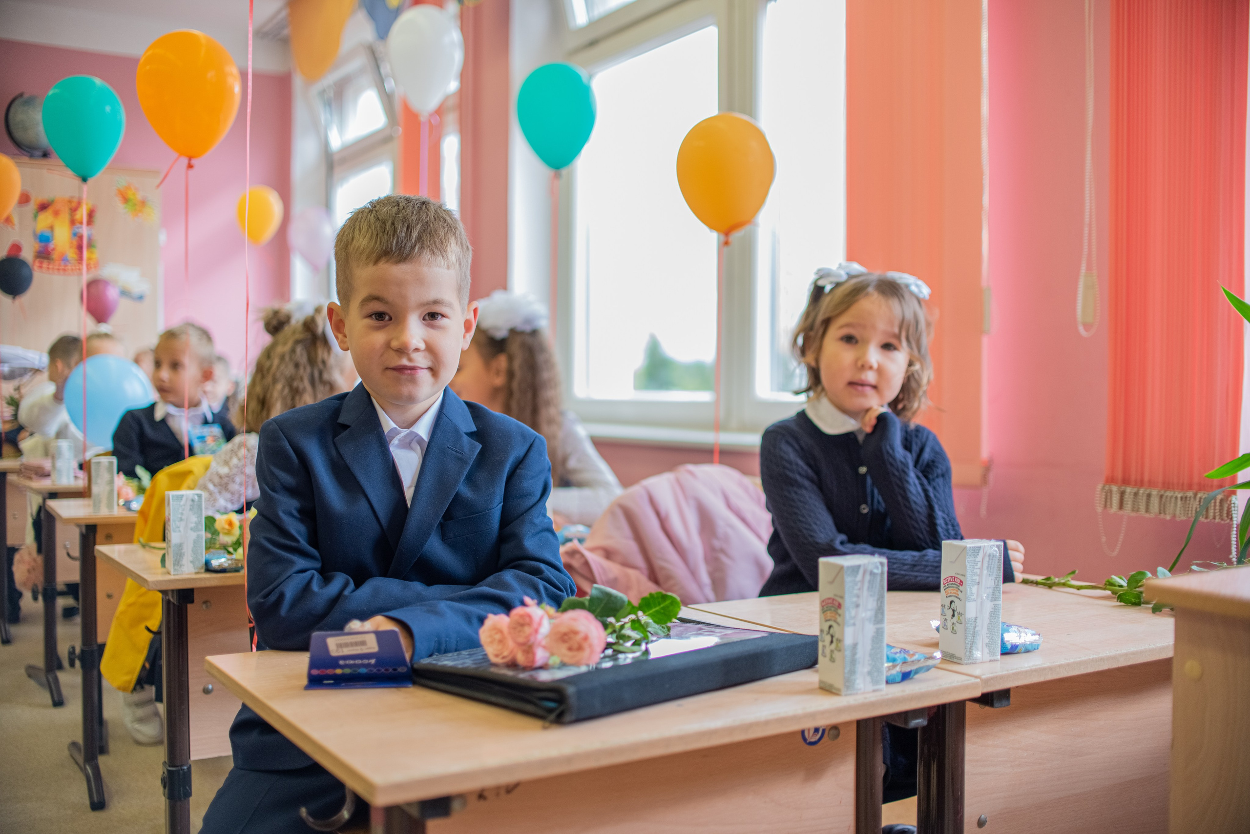 1 «Б» в 29 школе, Балашиха. Свадебный и семейный фотограф Екатерина Пушан. Москва, Балашиха, Железнодорожный, Солнечногорск