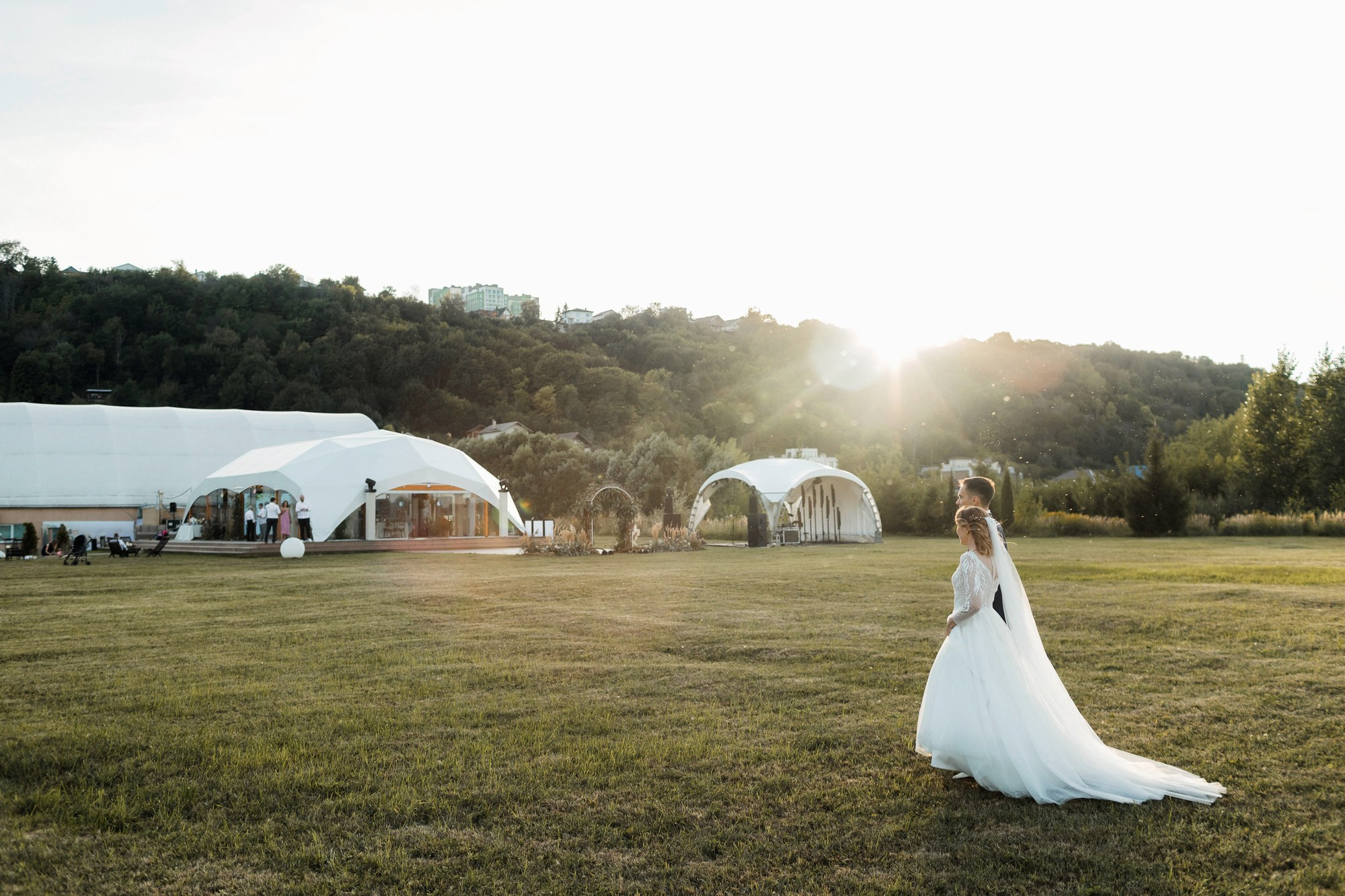 Свадьба на природе. Свадебный фотограф в Нижнем Новгороде и Москве Сергей Воробьев