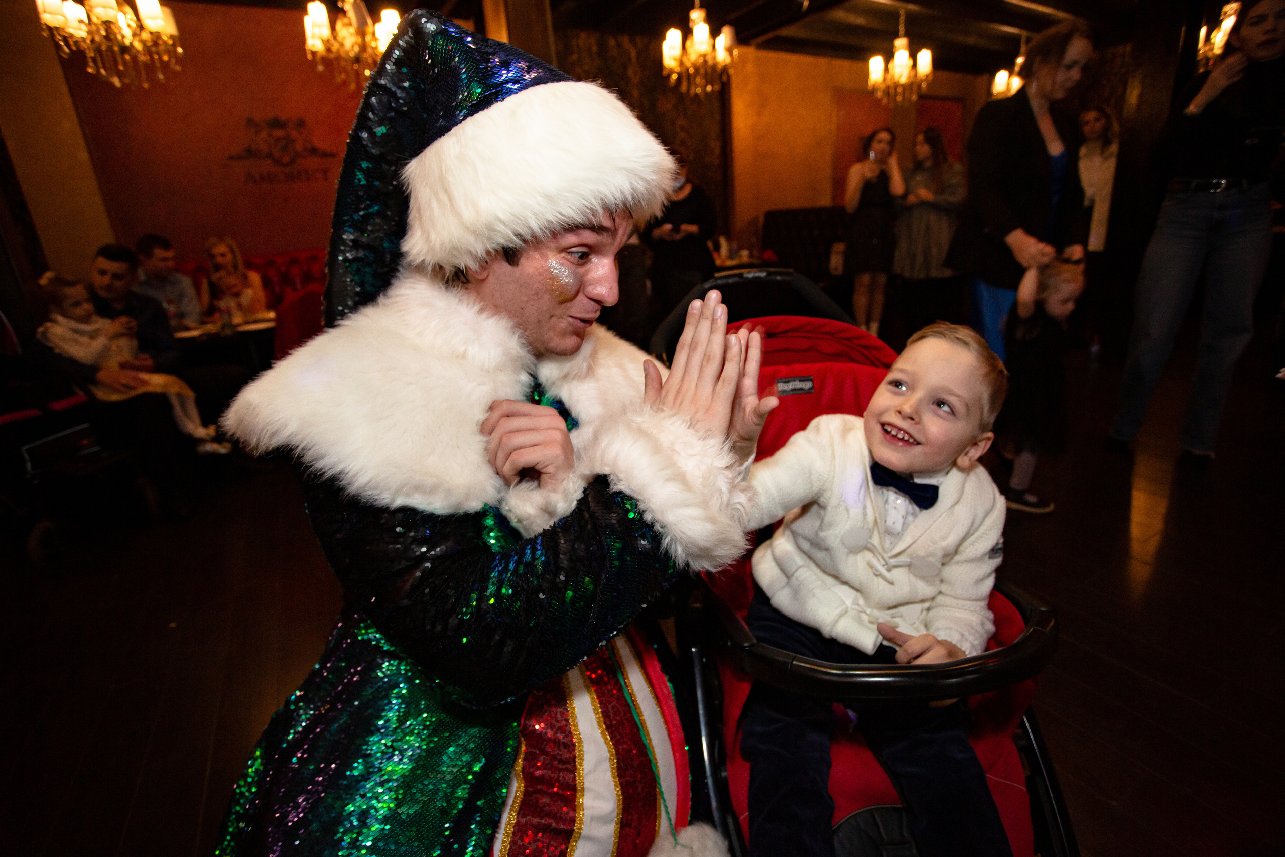 Новый год для «Пыхтинят». Фотограф Сонкина Татьяна