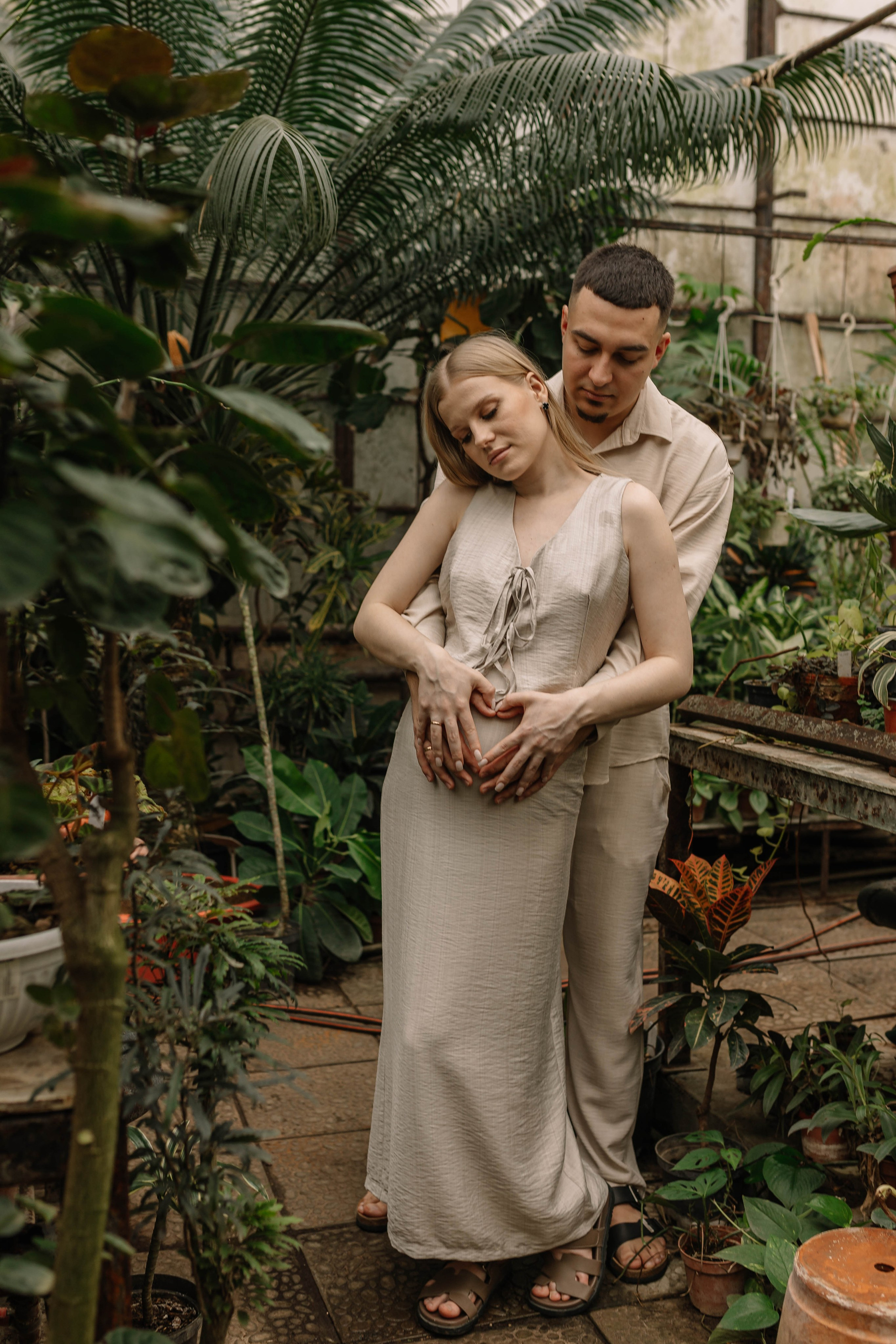 В оранжерее. Фотограф Александра Кузнецова