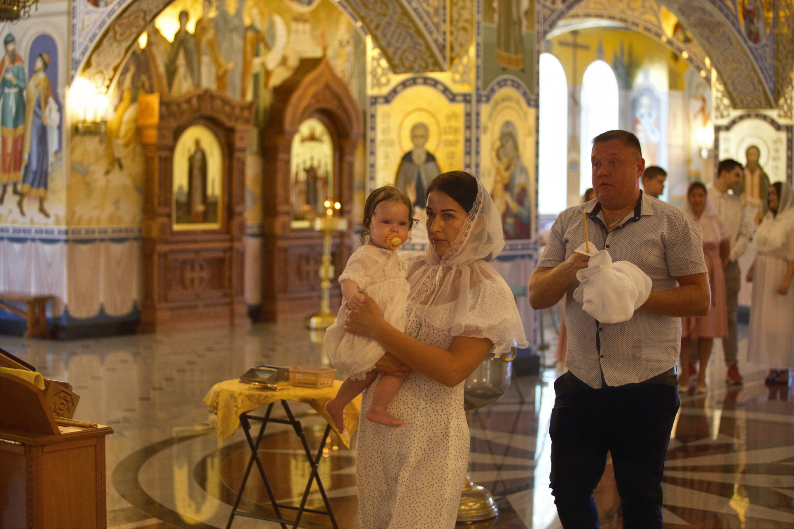 Крестины София. Репортажный фотограф Анапа