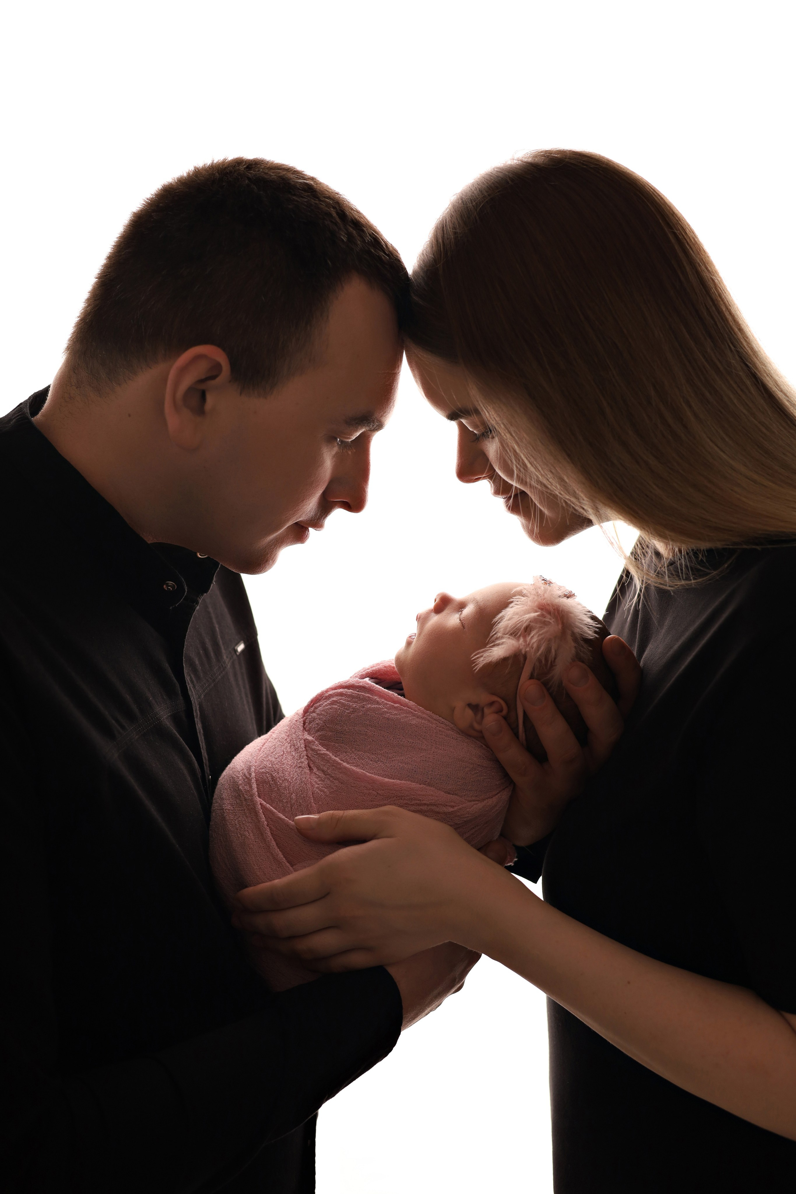 Ньюборн съемка Ульяночки. Детский фотограф новорожденных в Москве и Московской области Анна