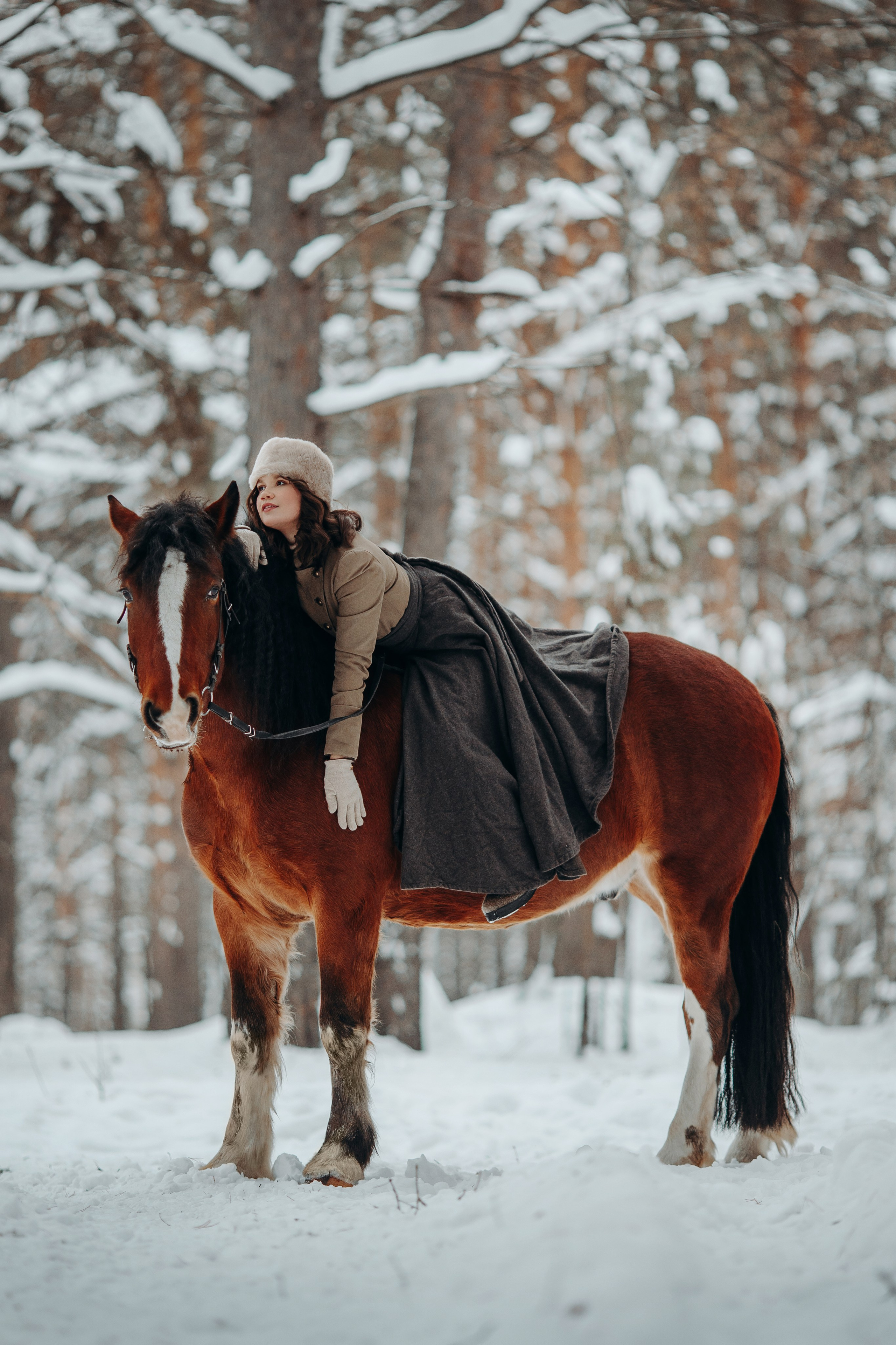 Аня и два тяжика (Малыш и Спартак). Анна Молчанова конный фотограф в Тюмени | фотосессии с лошадьми Тюмень