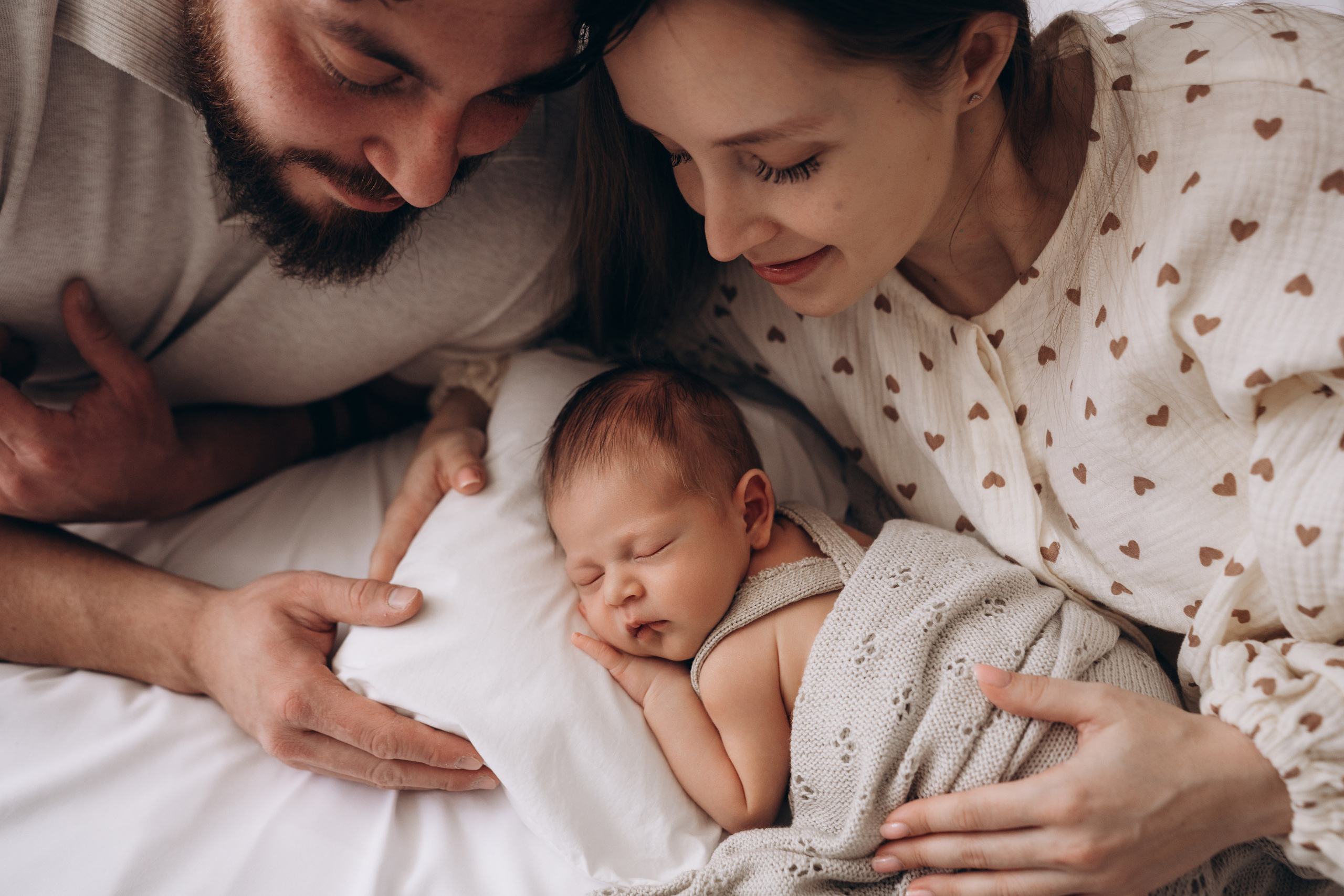 Фотограф Новорожденных в Москве. Семейные истории в стиле LIFE