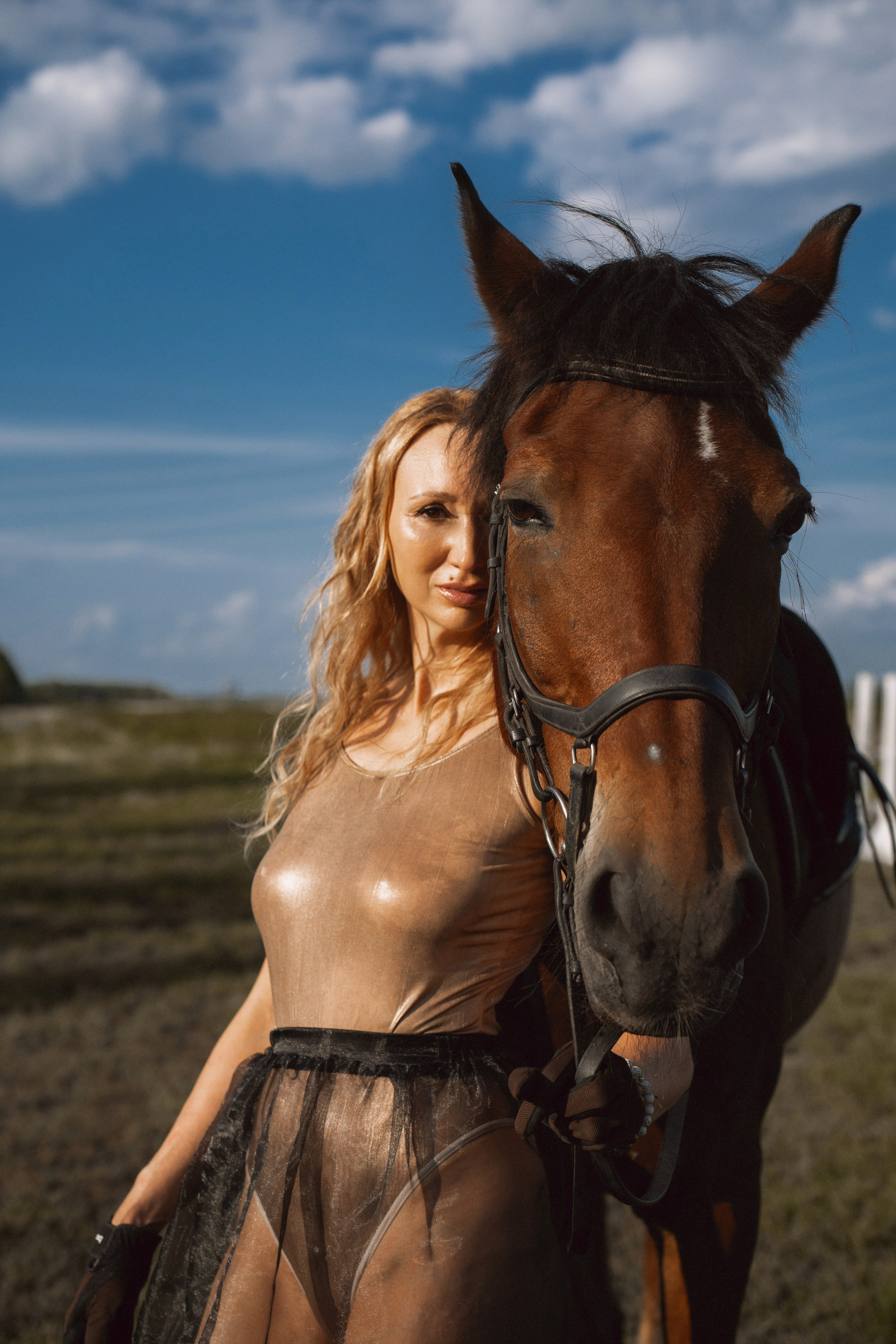 Татьяна. Фотосессия на конюшне. Яна Орехова. Фотограф в Томске