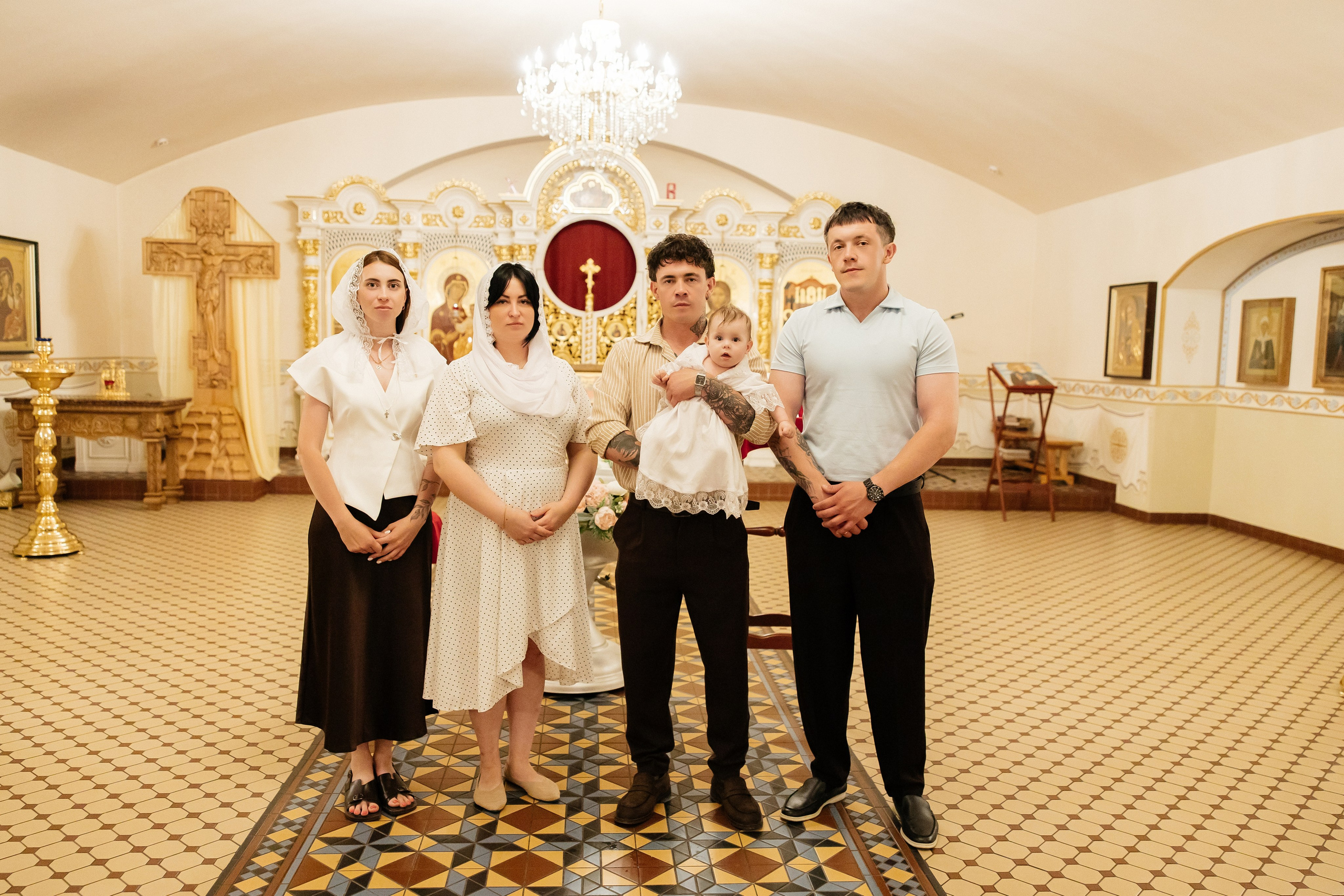 Таинство Крещения Киры. храм покрова премвятой богородицы. Семейный фотограф в Рязани и Рязанской области