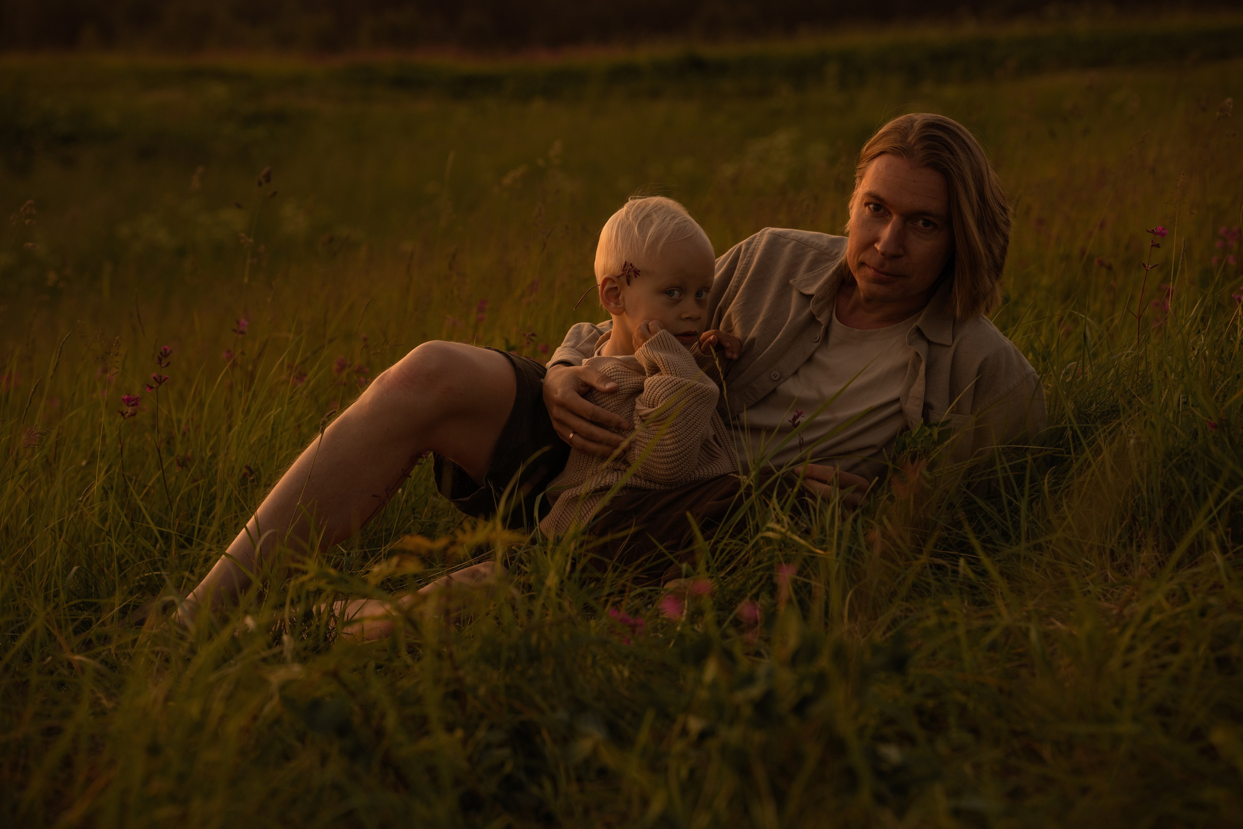 Душевная съемка на холмах. Семейный и портретный фотограф в Санкт-Петербурге Татьяна Гримоть