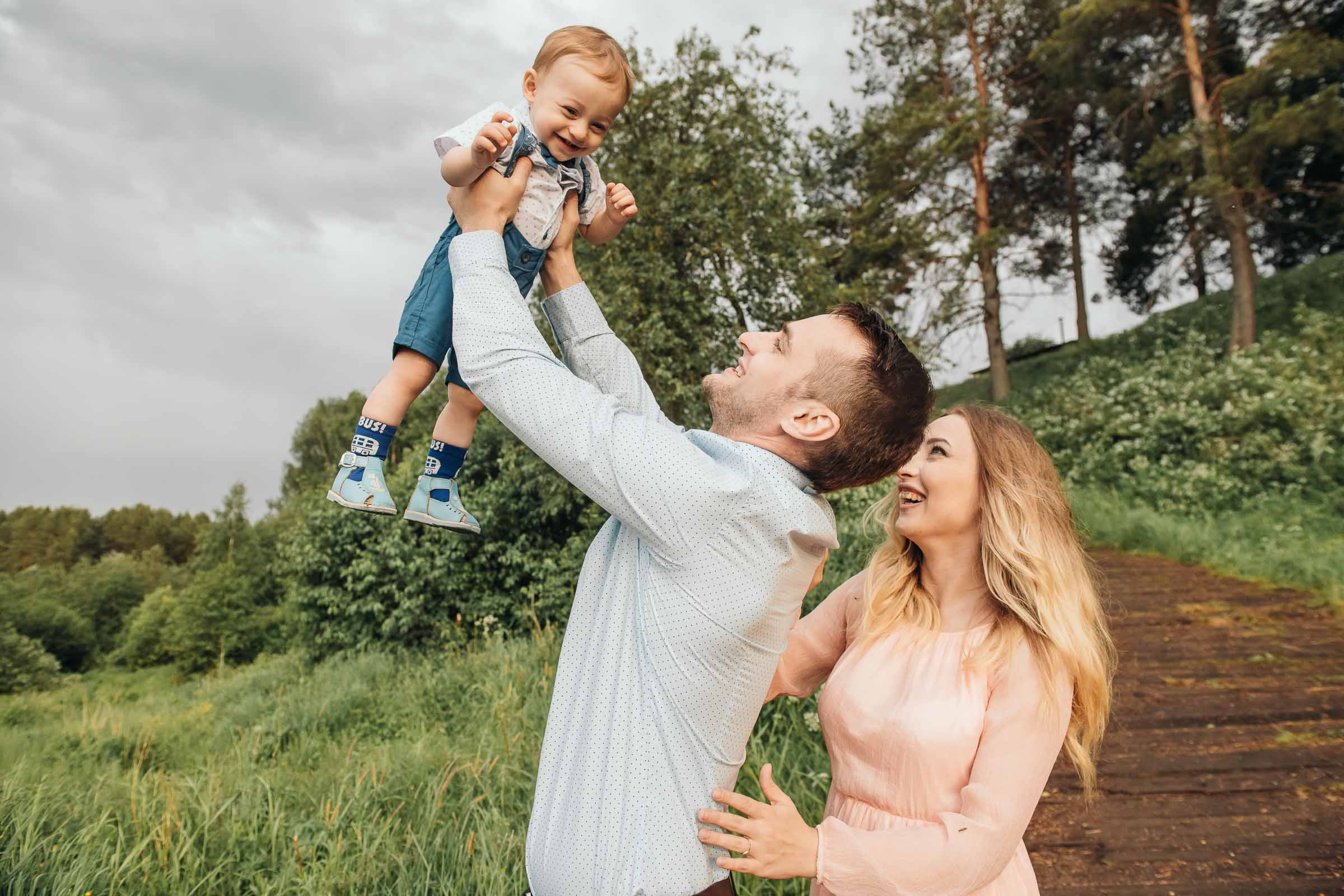 Дима, Алена, Лев. Свадебный и семейный фотограф в Котласе Никита Попов