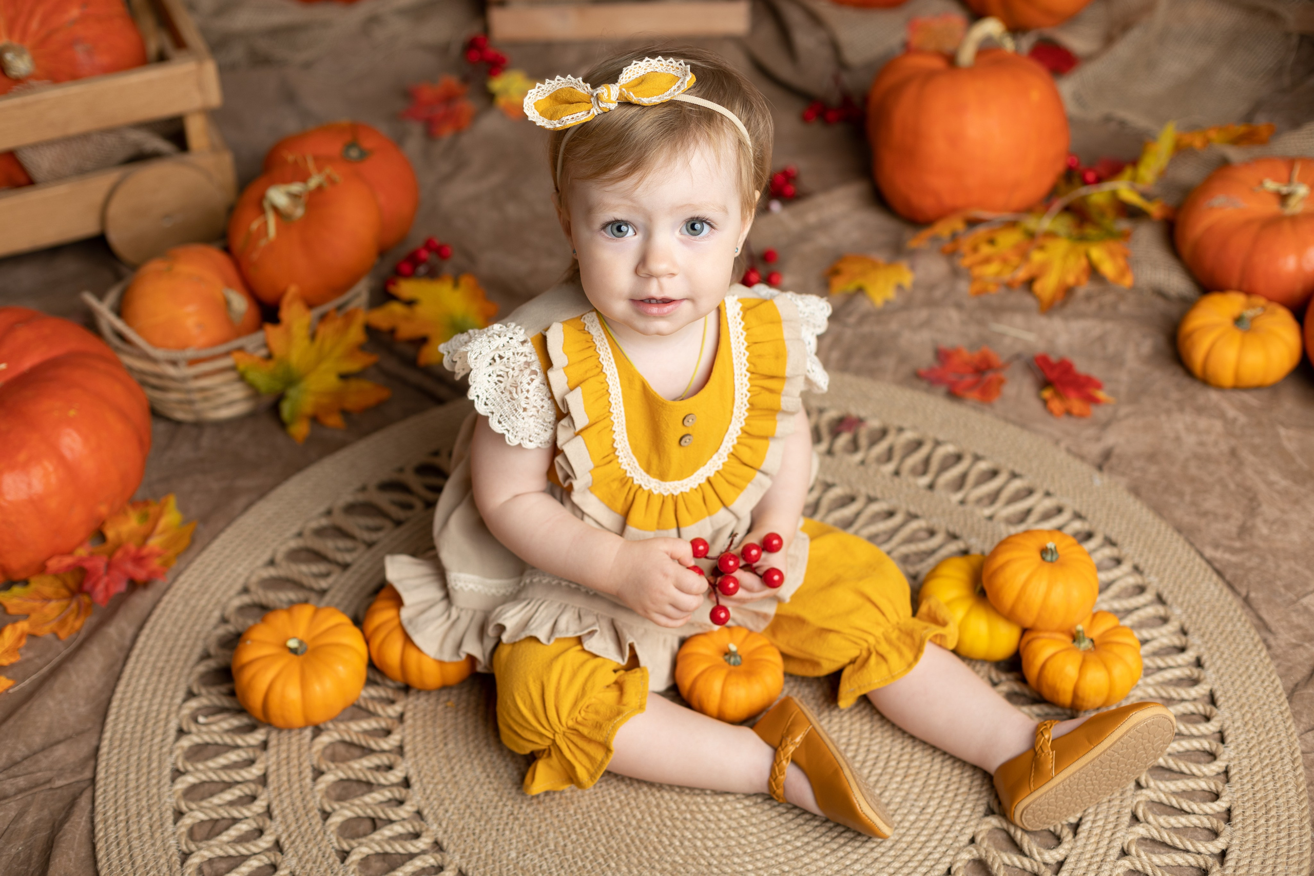 Осенний фотопроект. Фотограф новорожденных, детский фотограф в г. Оренбурге Екатерина Козлова