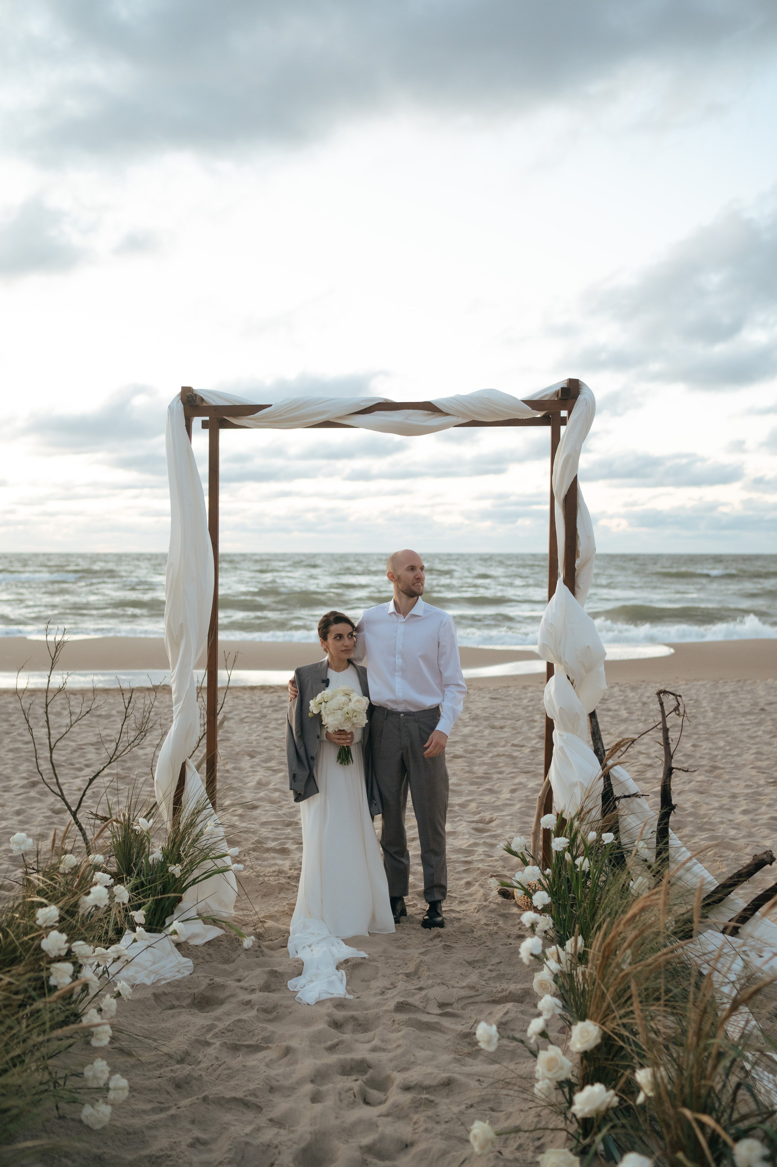 Алима & Никита. Куршская коса. Оформление свадеб, декор свадеб Вера Маркова, Москва