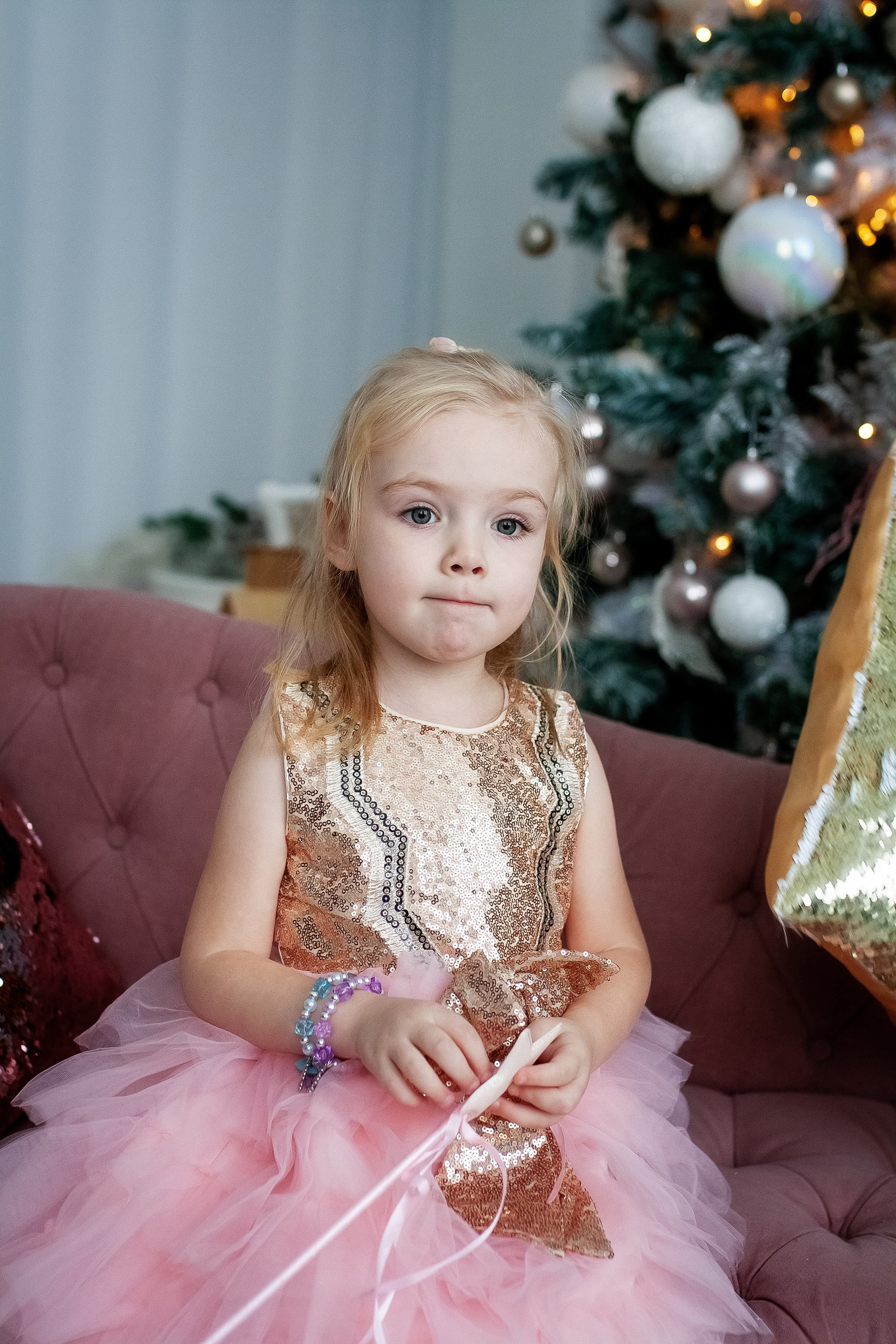 Маша, Алиса и Костя. Новогодняя съёмка. Профессиональный фотограф, Москва |Видное Елена Елизарова