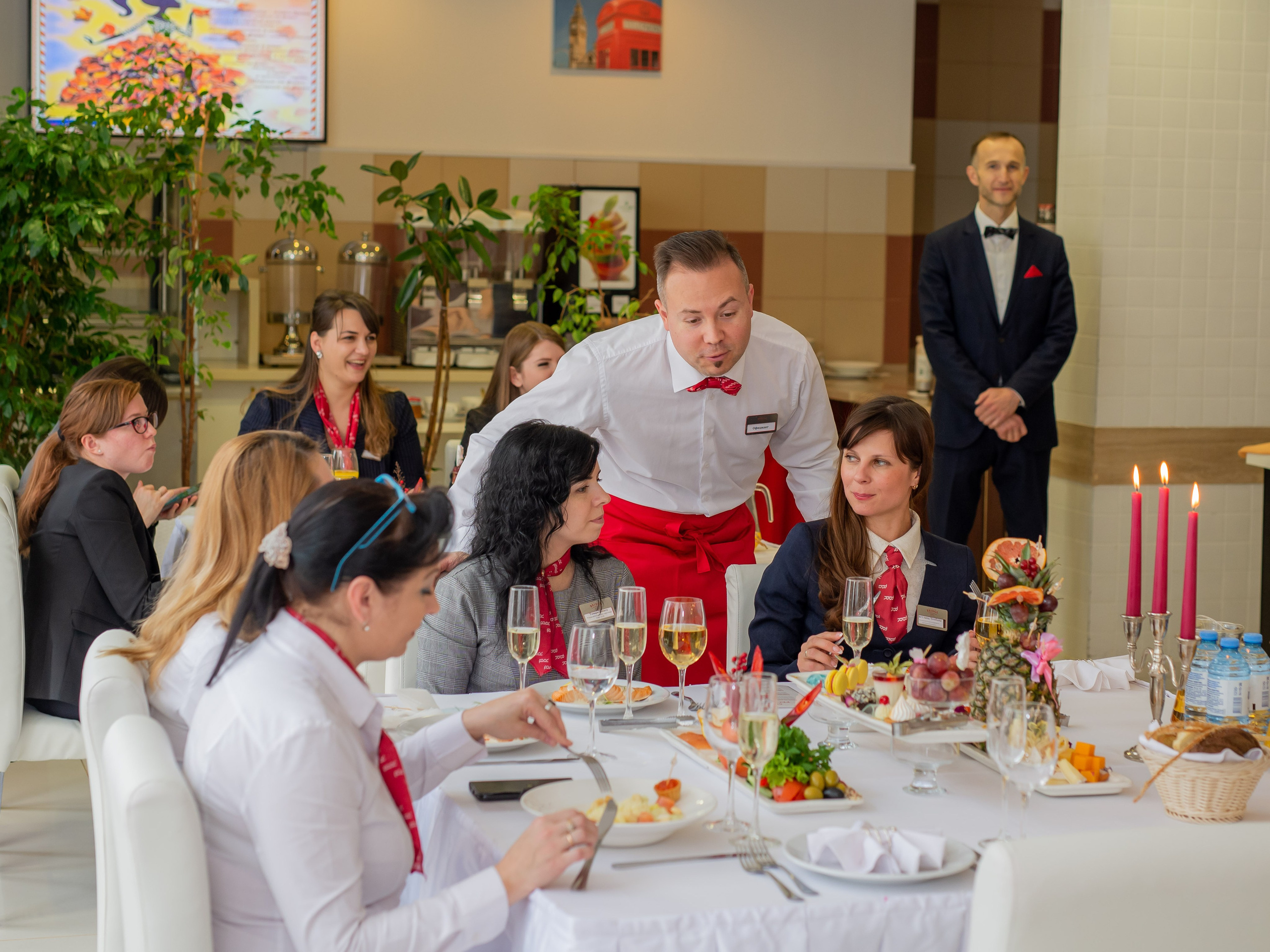 Bridge Resort. 8 марта. Поздравление от мужчин. Фотограф Сергей Катаев