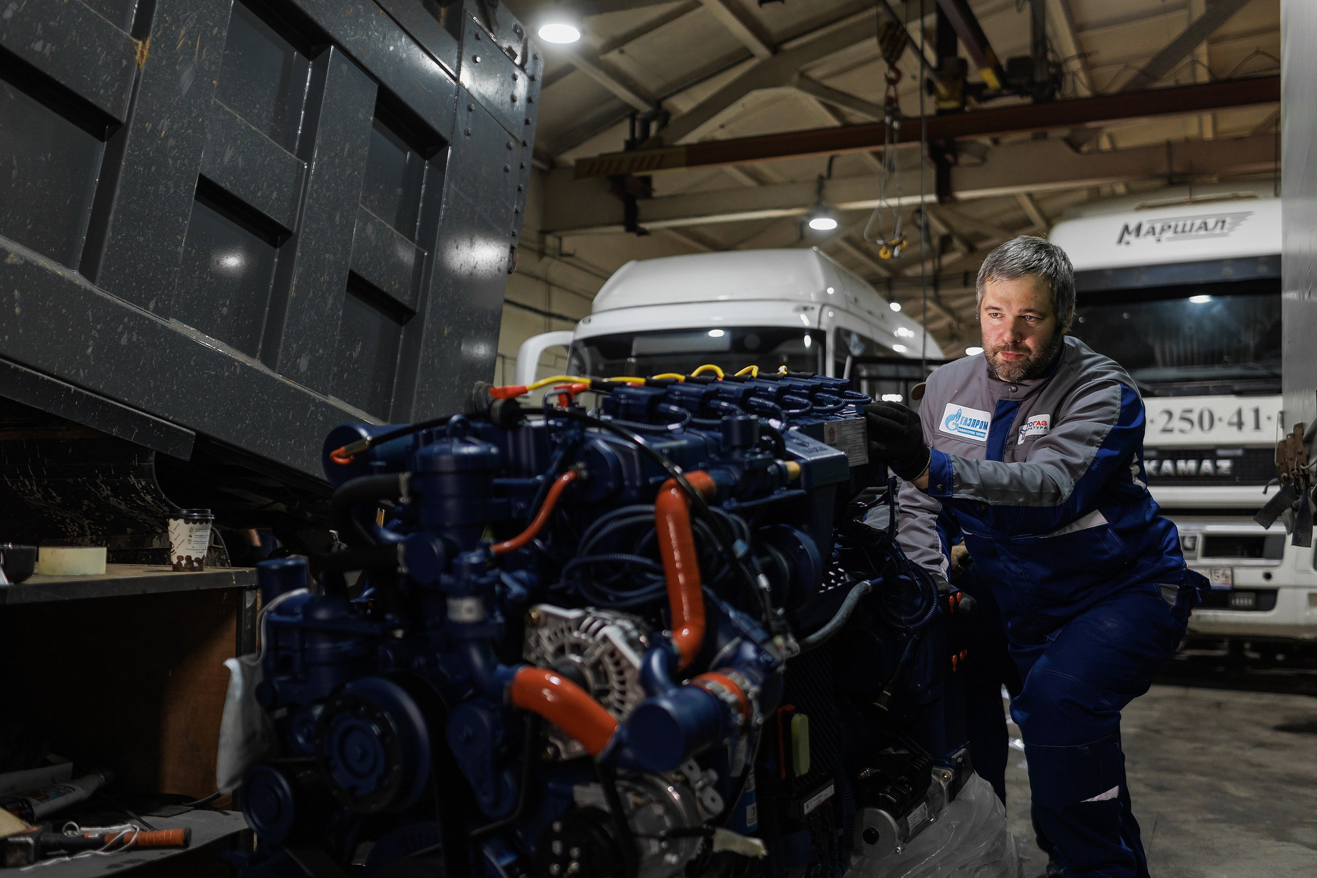 Фотосъемка установки газового оборудования. Профессиональный фотограф в Новосибирске
