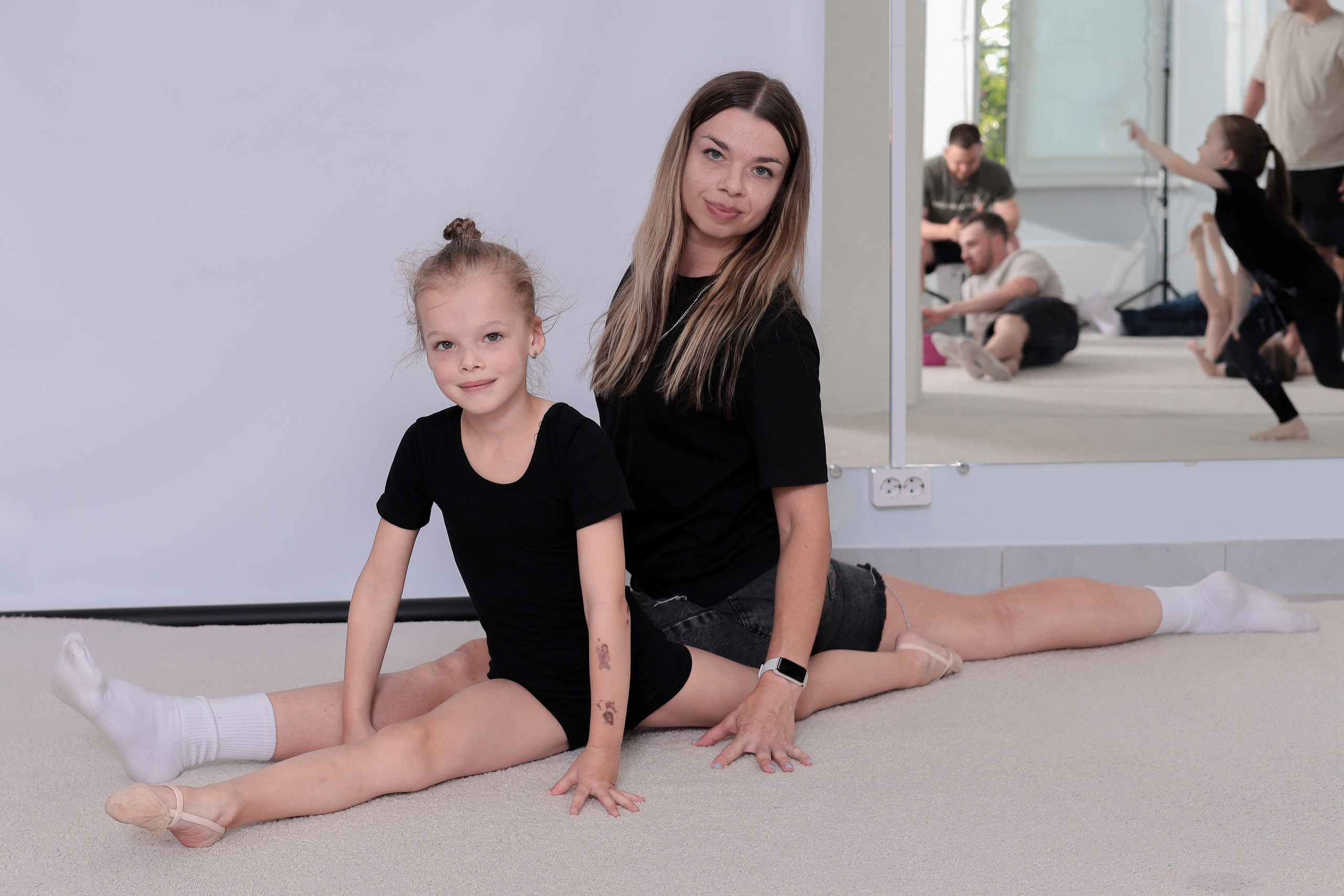 Открытый урок гимнастика. Фотограф Надршина Лилия