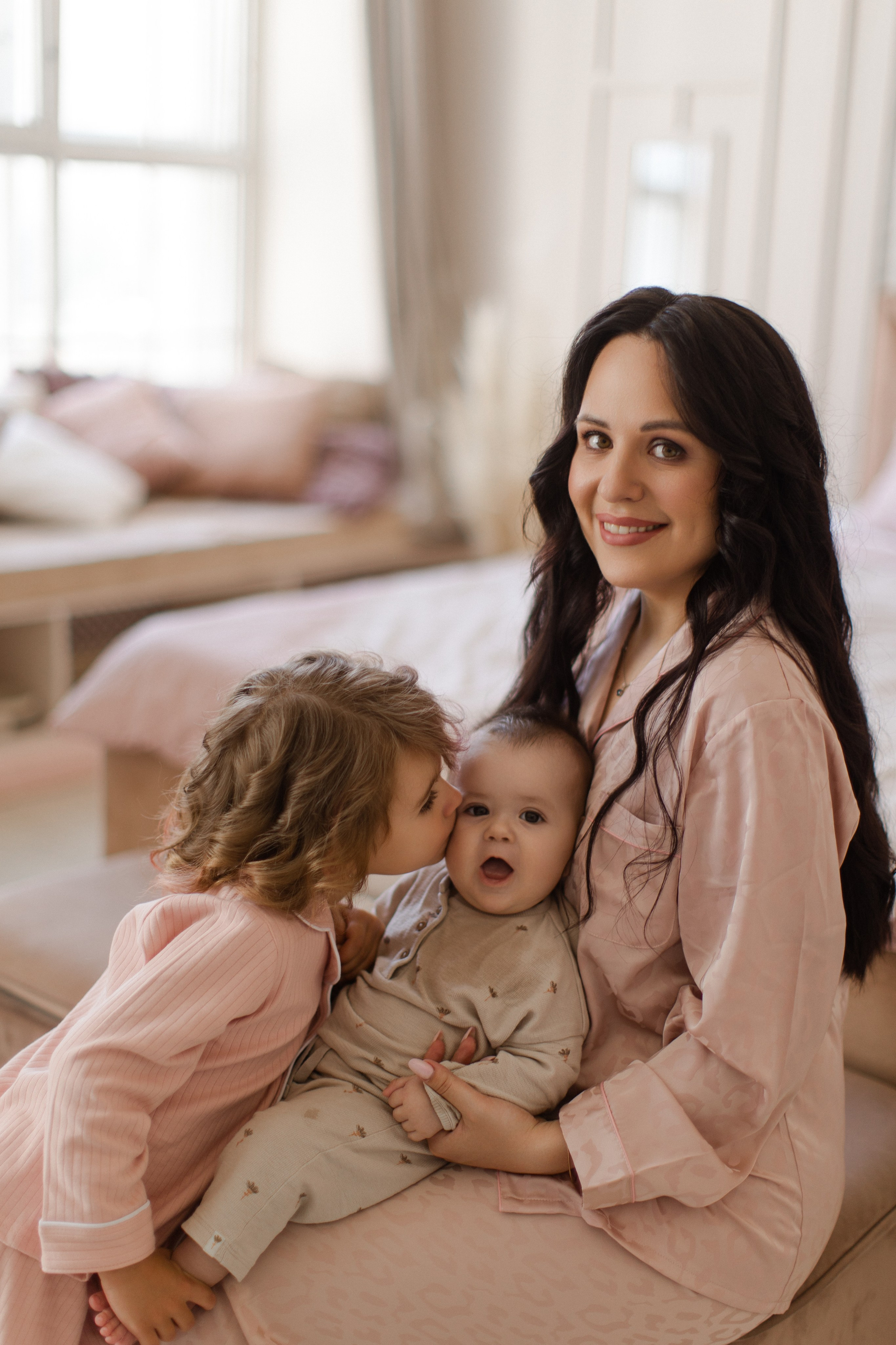 Света с дочками. Семейный и детский фотограф в Москве Кузьмина Мария