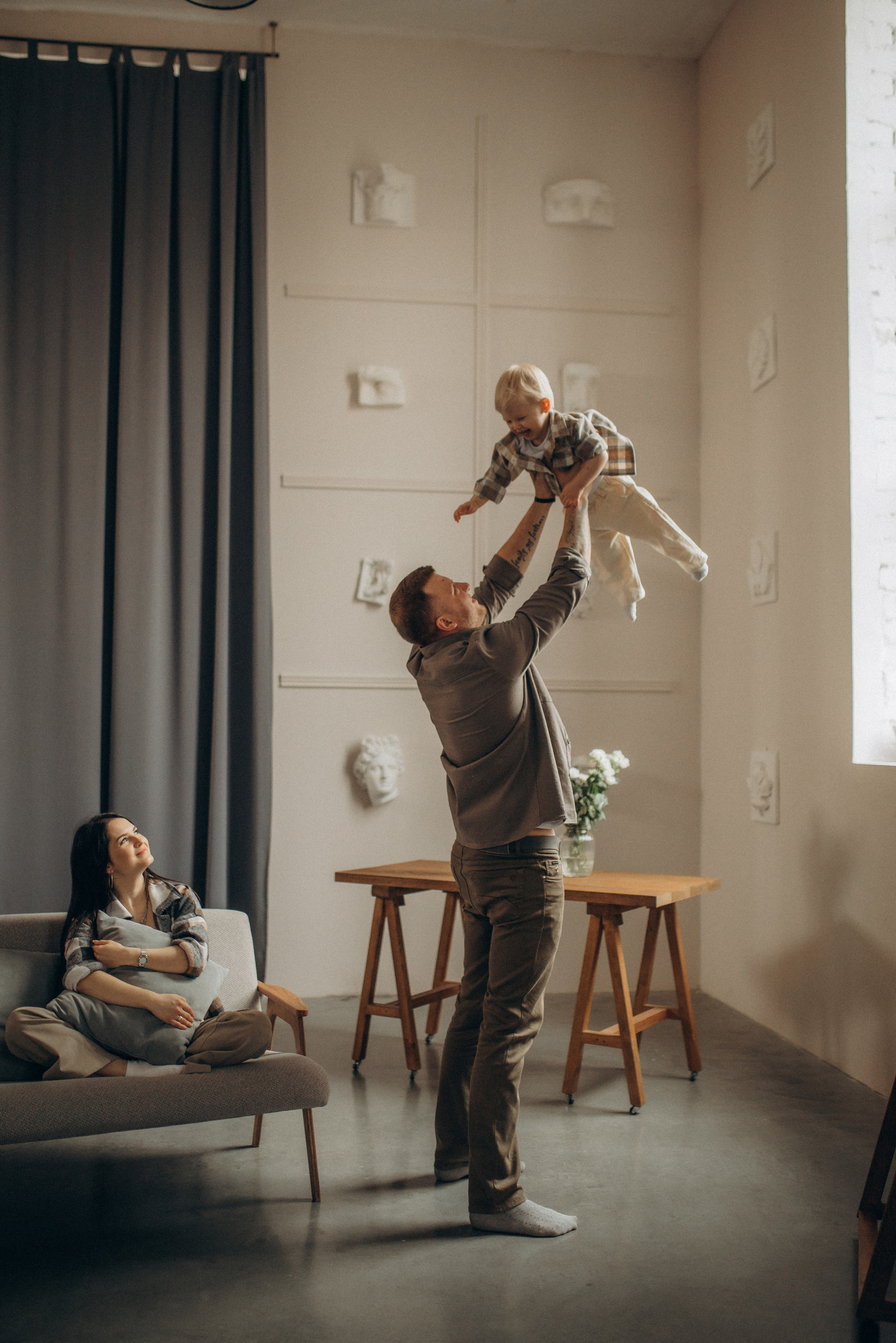 Лёша, Настя и Марк. Свадебный и семейный фотограф в Белгороде Евгения Курочкина