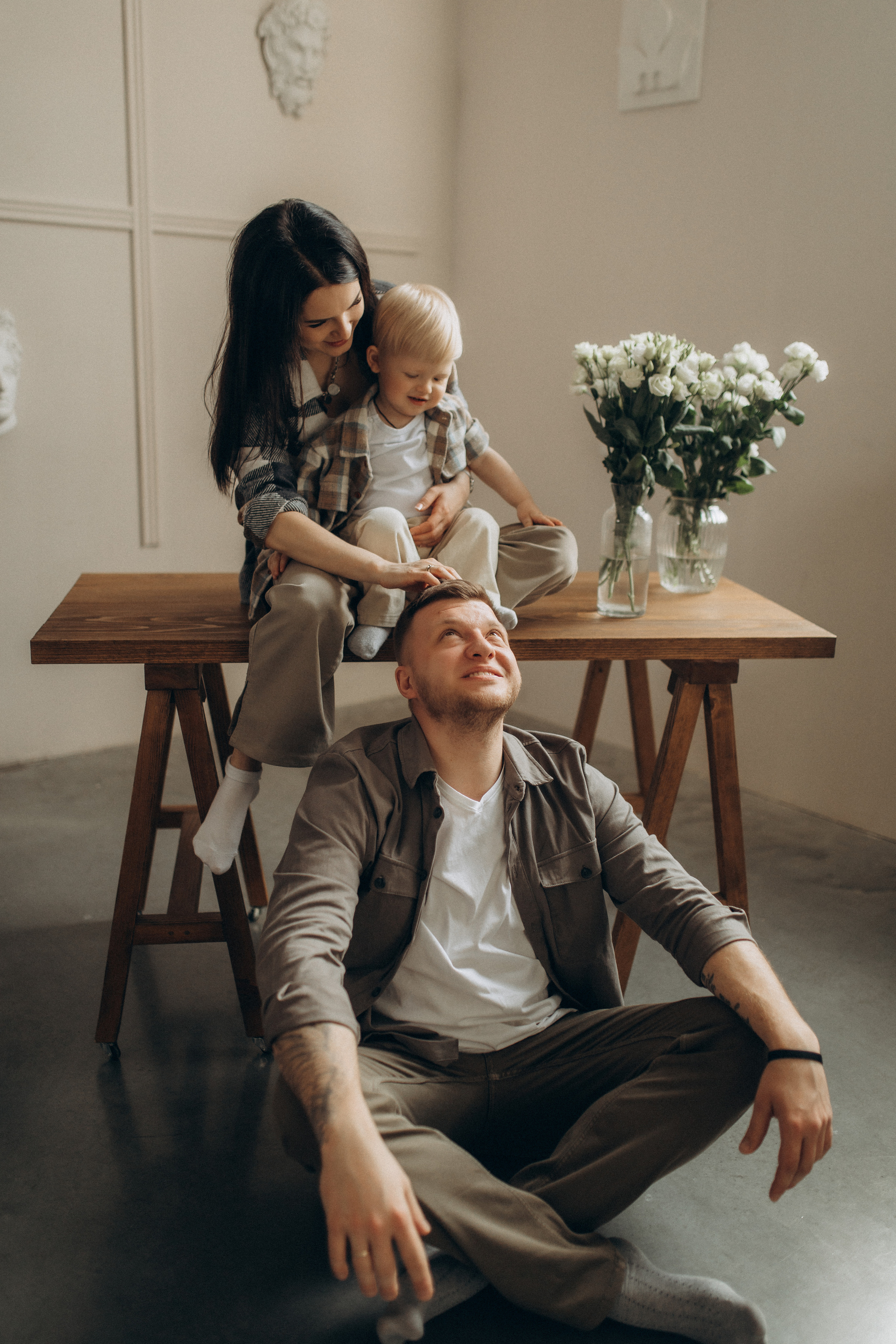 Лёша, Настя и Марк. Свадебный и семейный фотограф в Белгороде Евгения Курочкина