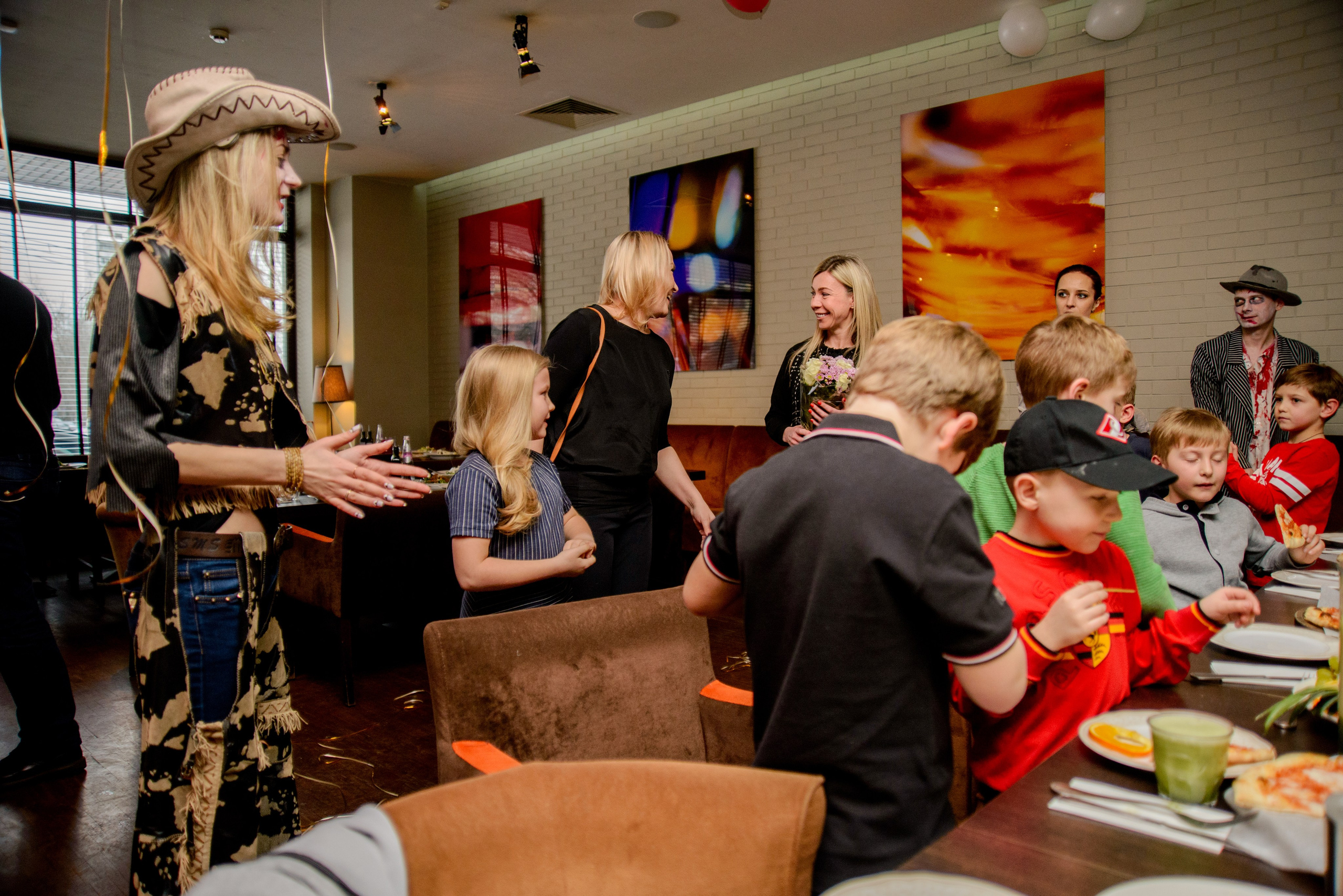 Детский день рождения в ресторане