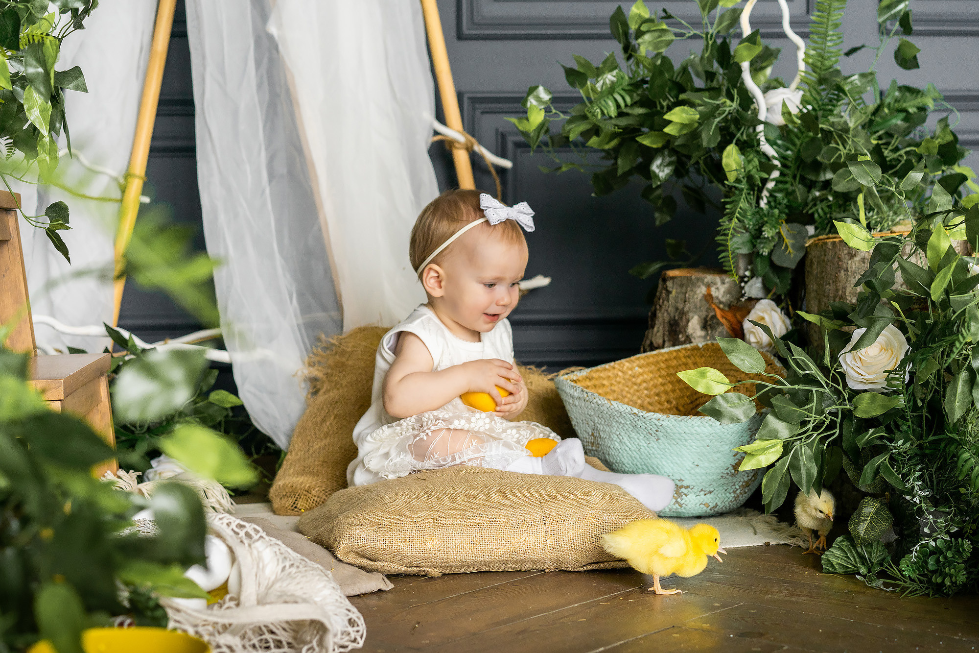 С малышами цыплятами. Семейный и детский фотограф во Владивостоке Мария Гой