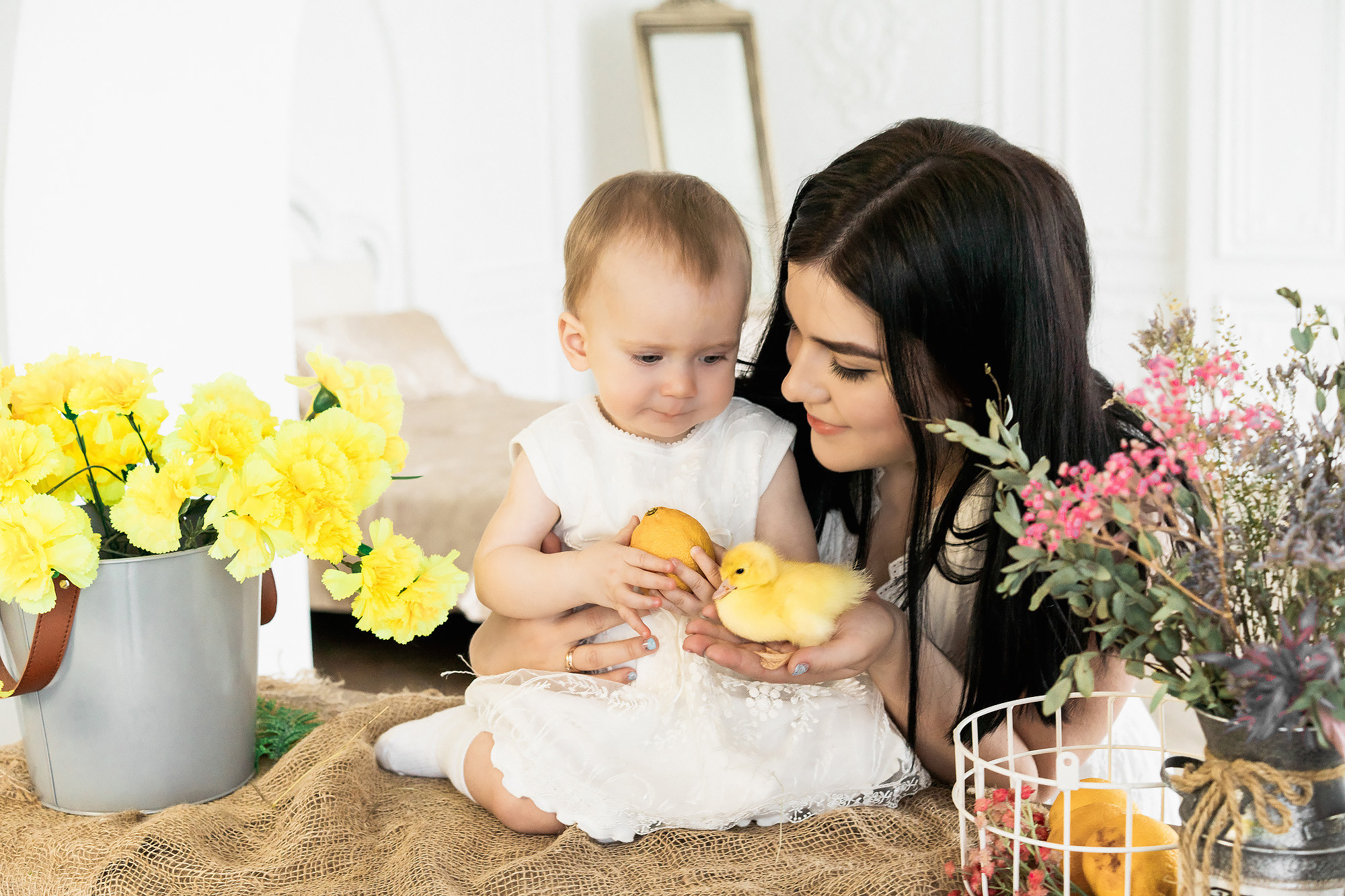 С малышами цыплятами. Семейный и детский фотограф во Владивостоке Мария Гой