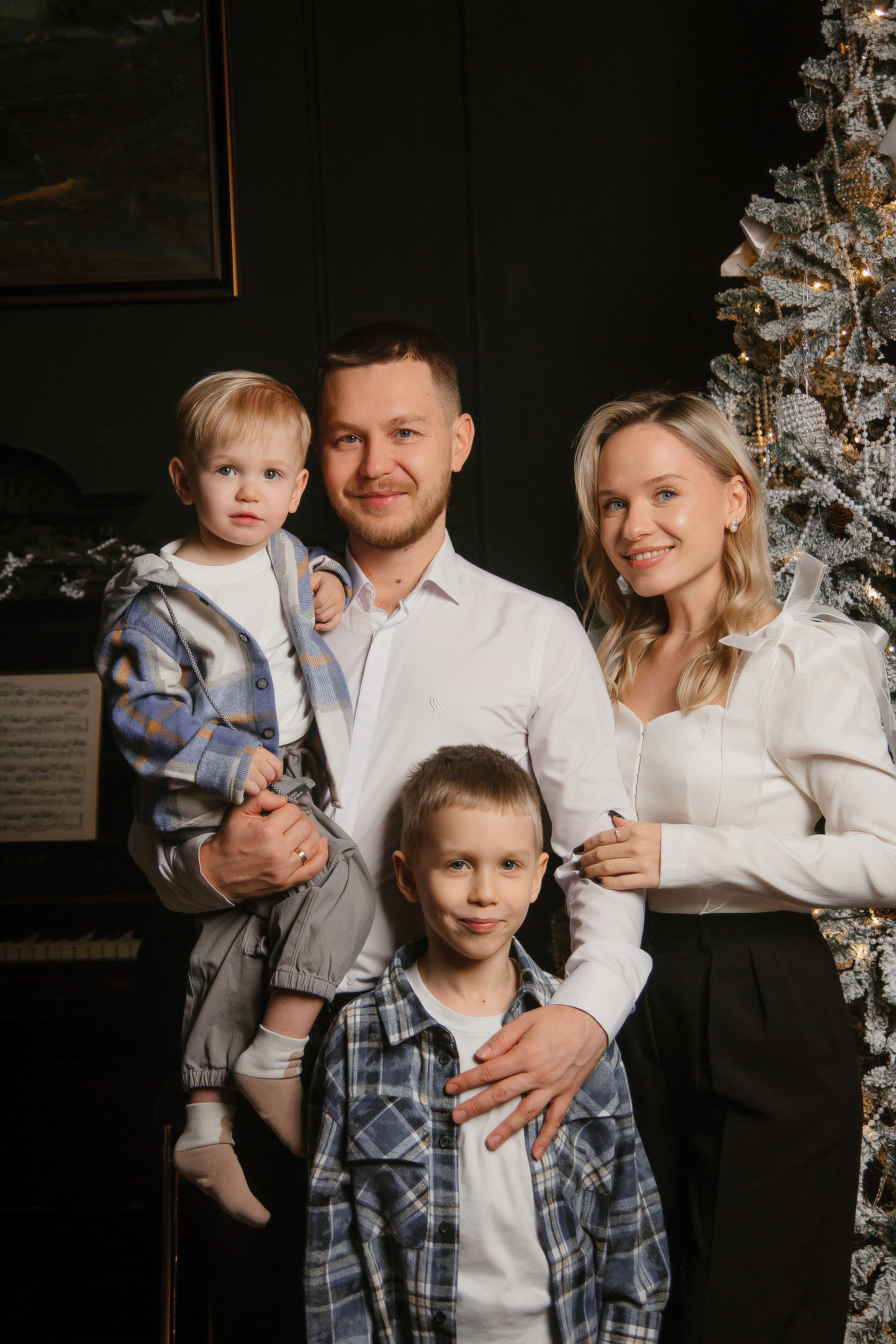 Новогодняя семейная фотосессия. Фотограф в Уфе Субботина Виктория | Репортажные, индивидуальные фотосессии