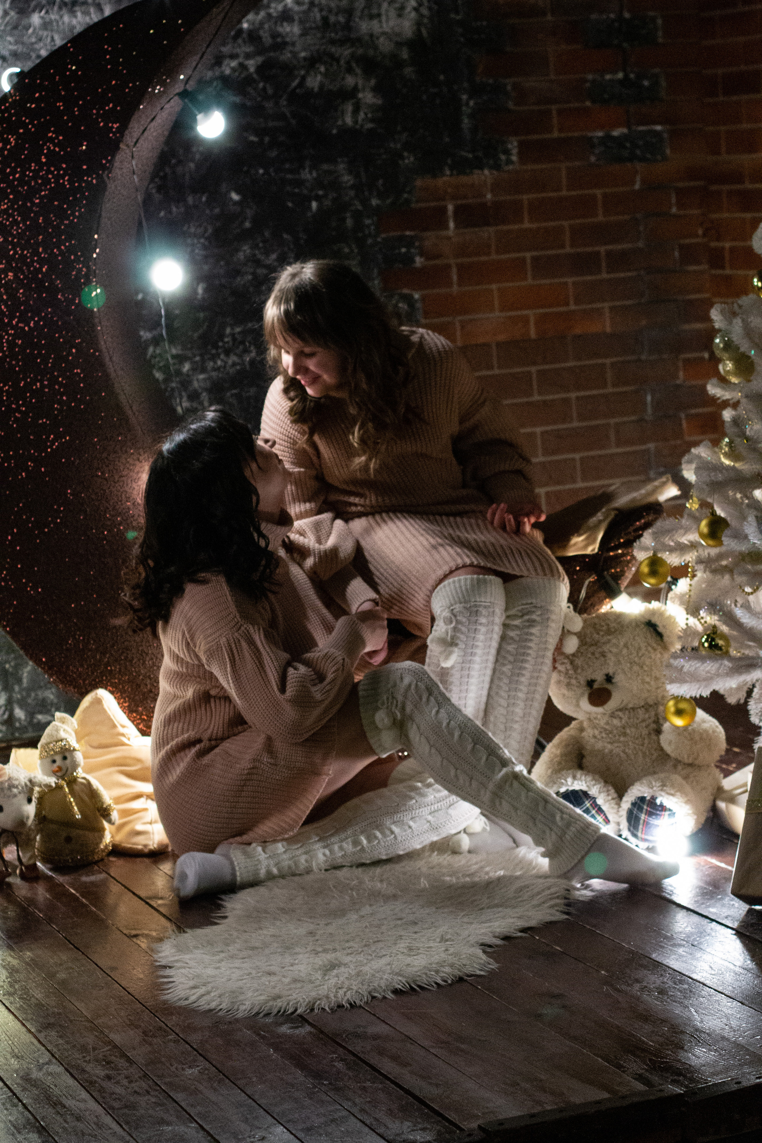 Мамочка и дочка. Фотограф Алёна Толмачева. Воронеж