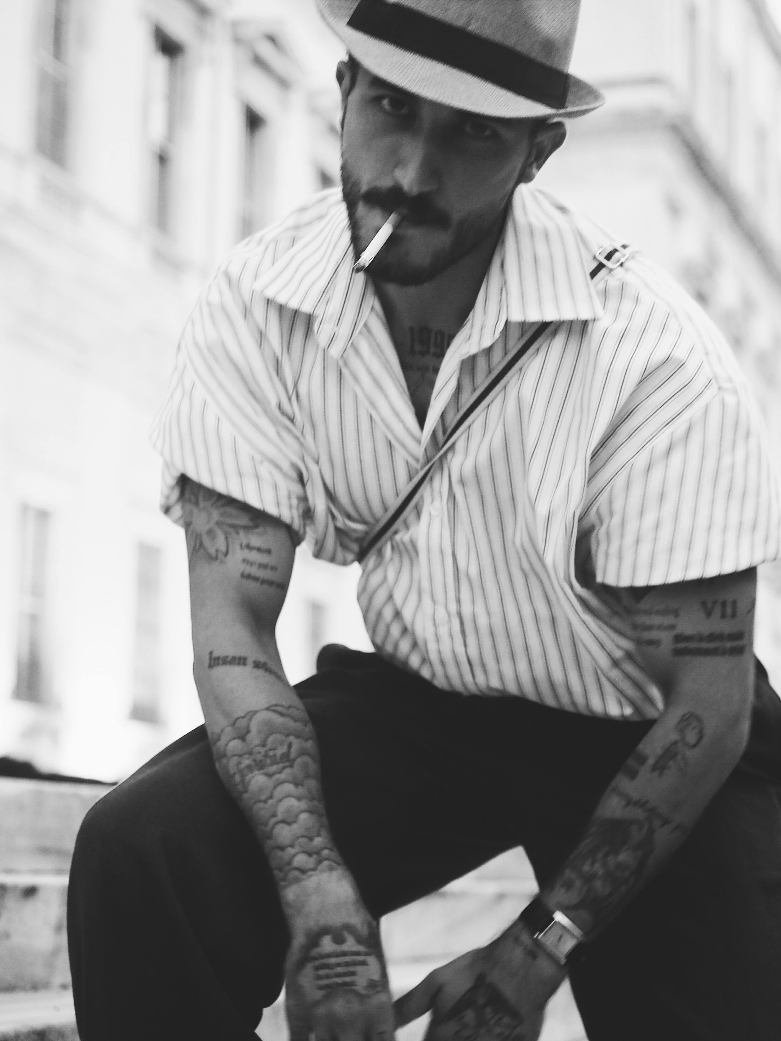 Street portrait photography in Istanbul by Sergio Maiis.