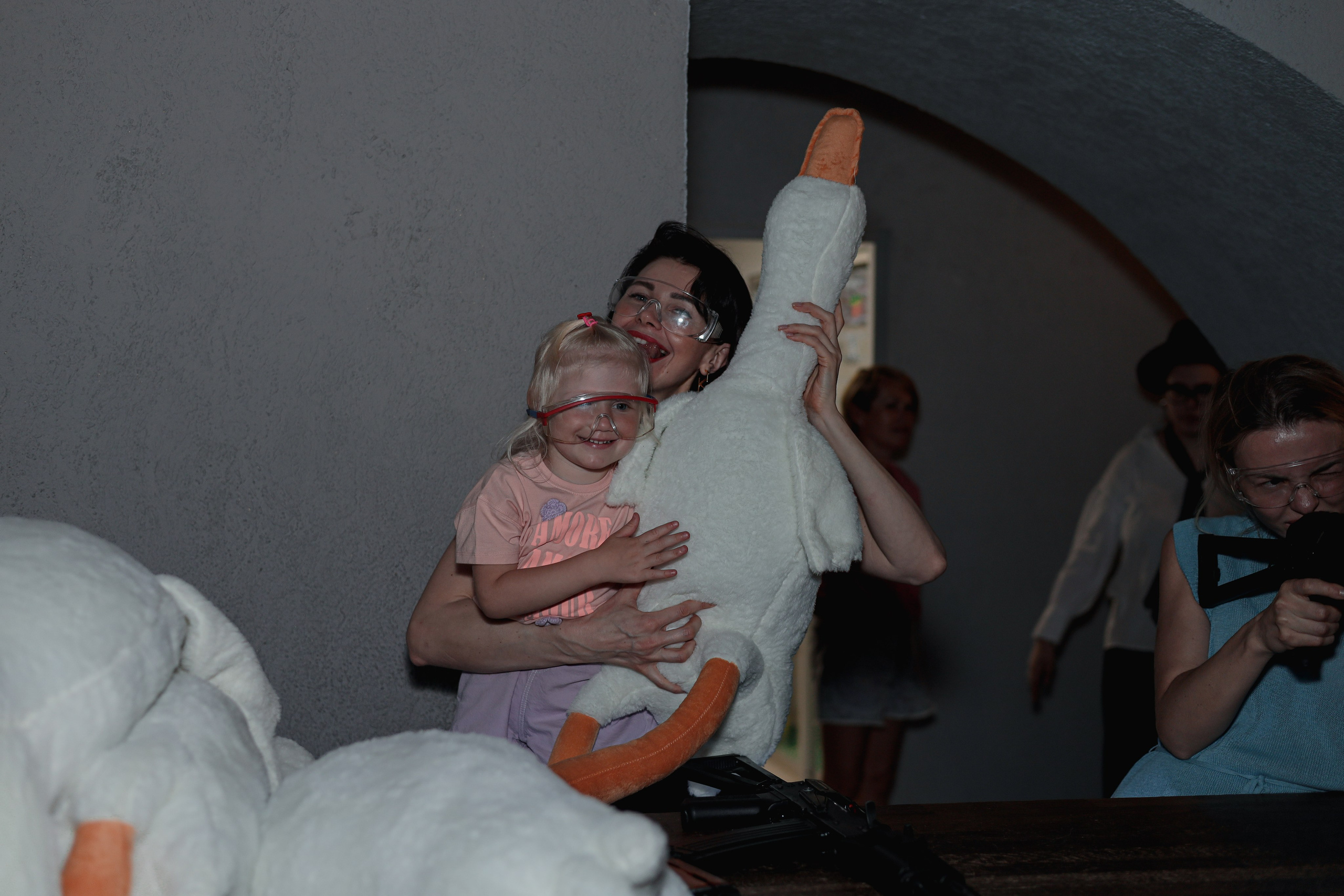 День рождение в стрелковом клубе. Фотограф Надршина Лилия