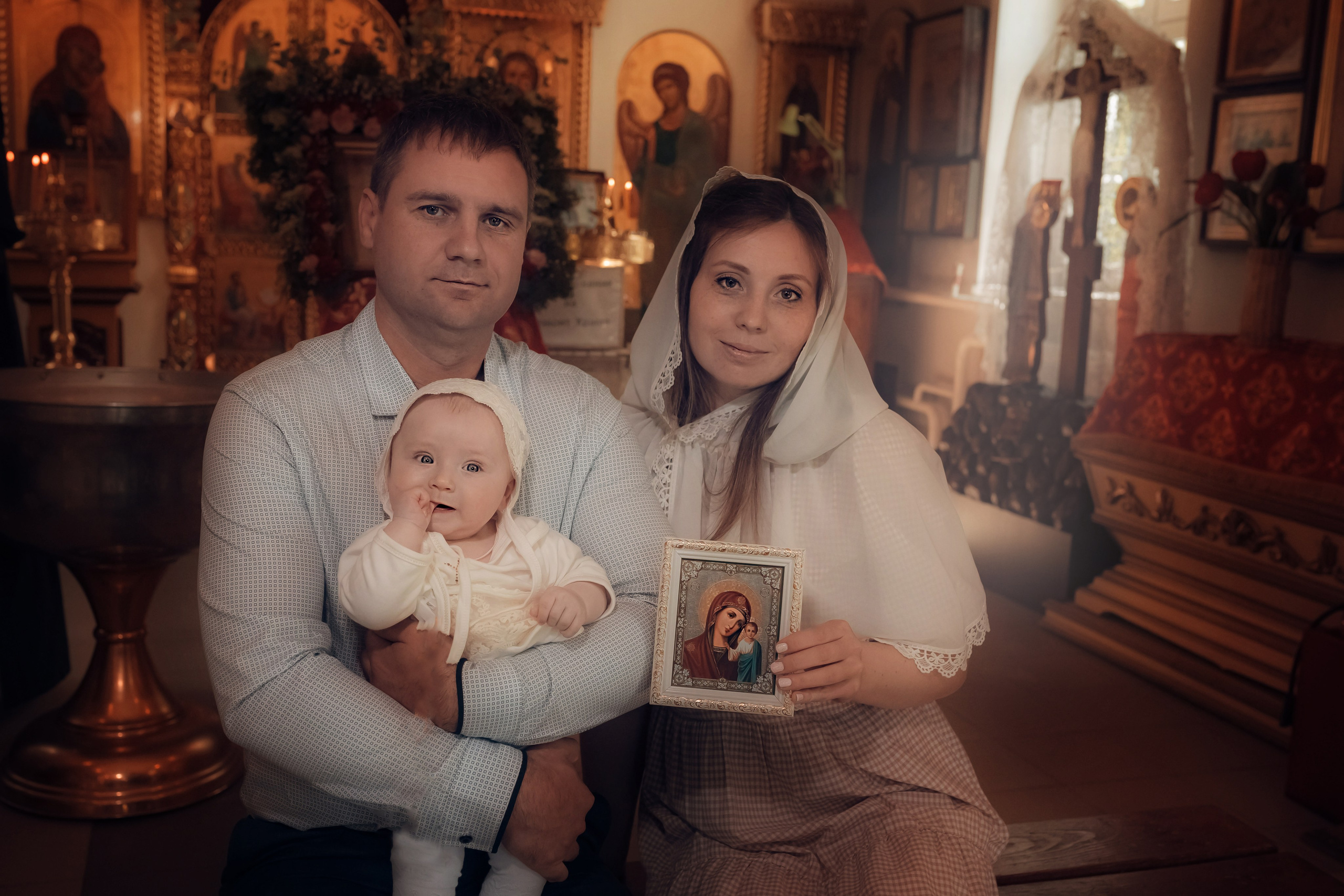 Таинство Крещения Василисы. Съемка Таинств Крещения Венчания, детские и семейные съемки в Пензе