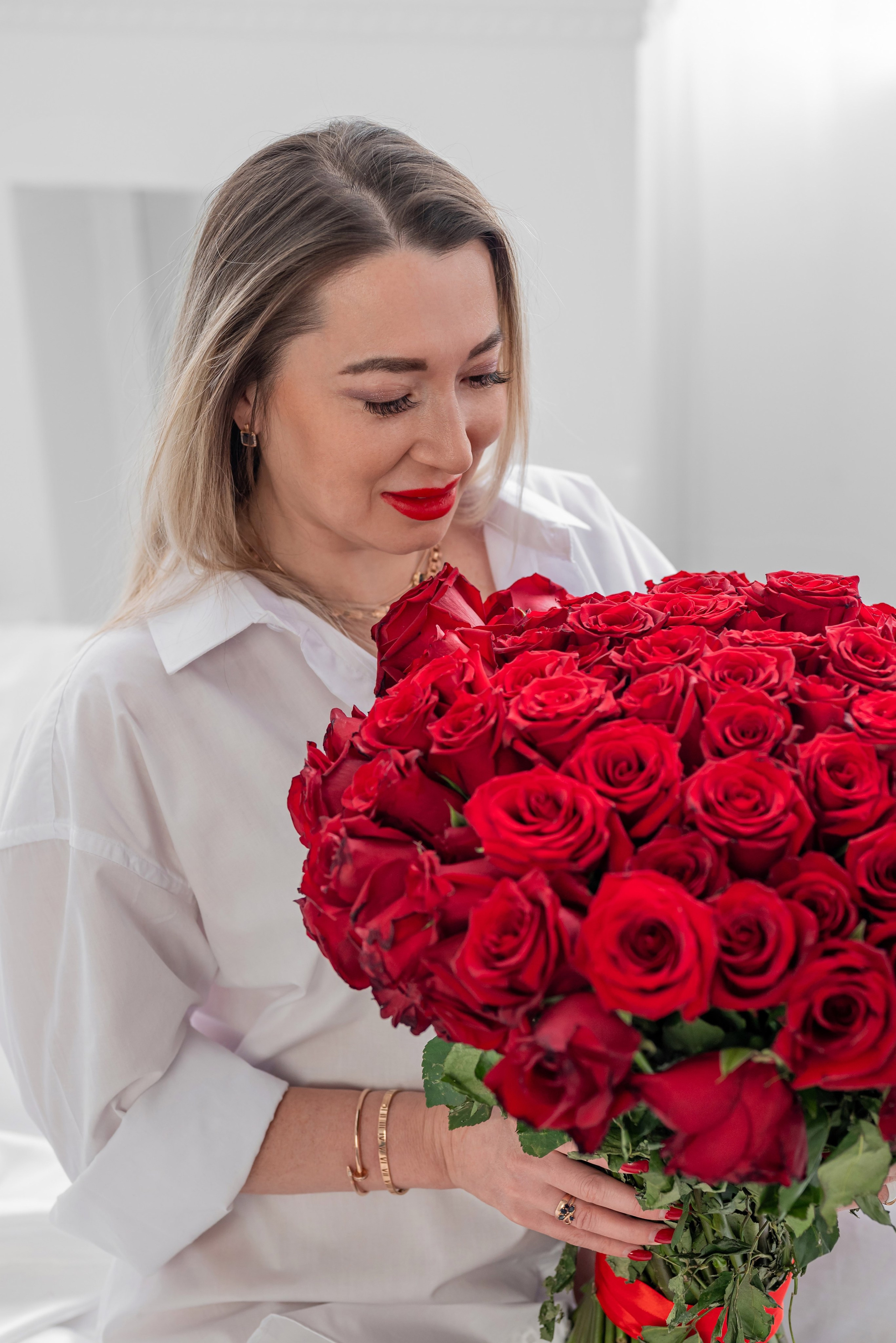 Фотопроект *101 красная роза* 2024 г. Фотограф в городе Салават