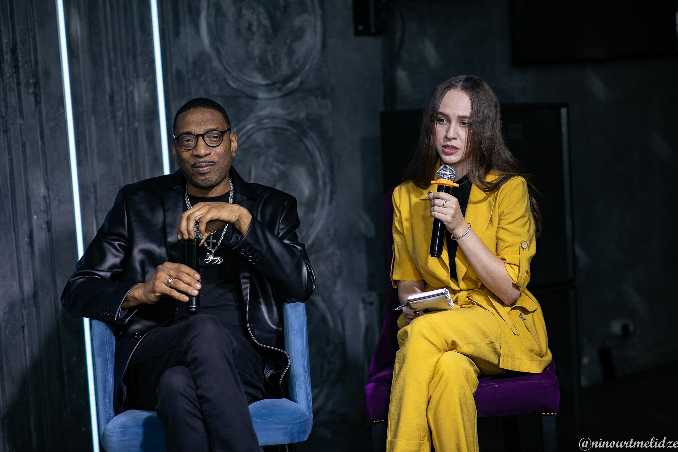 Пресс конференция Kevin Maccoy. Art photographer Nino