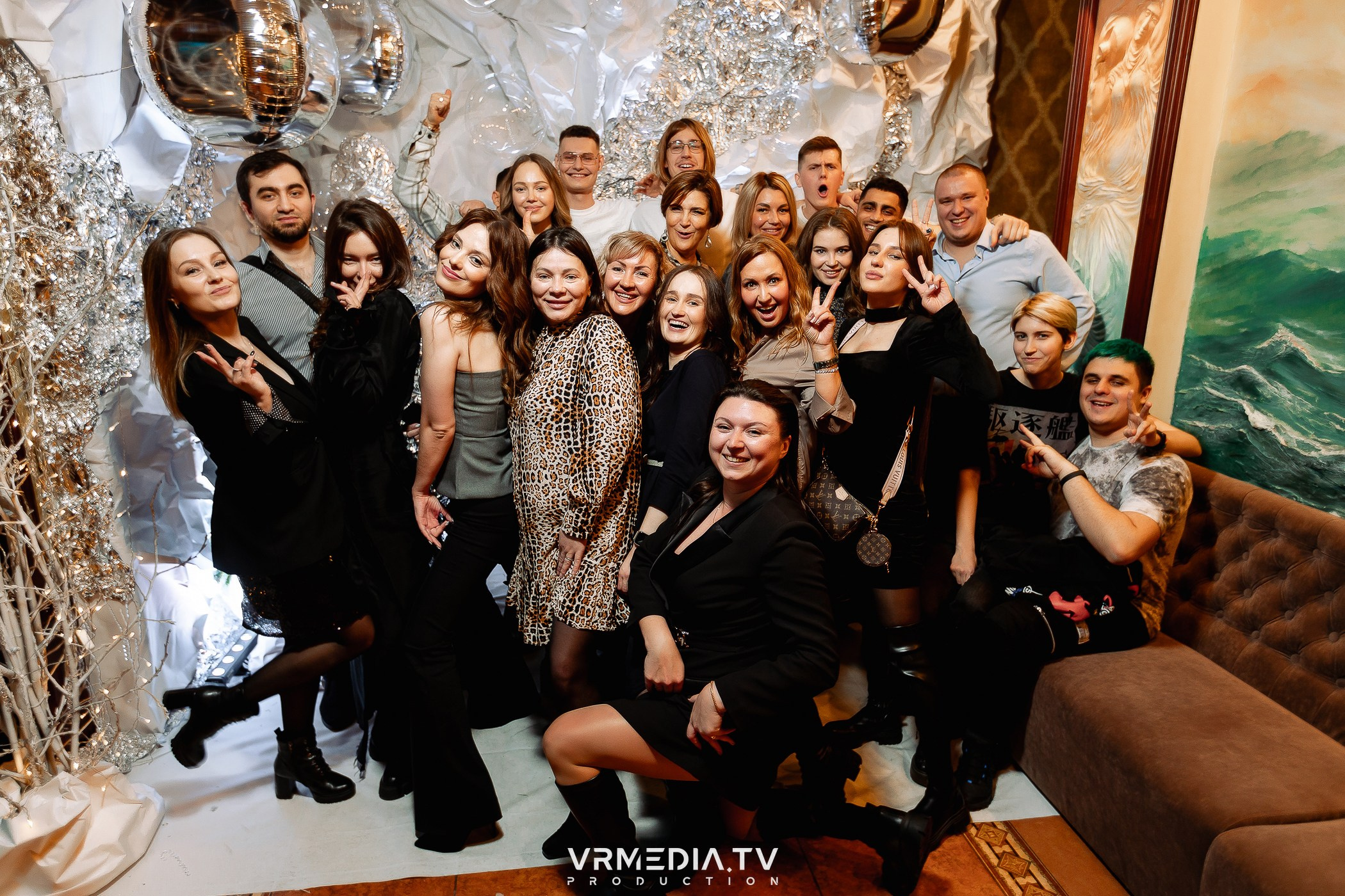 Новогодний вечер в ресторане «Лазурный Берег»