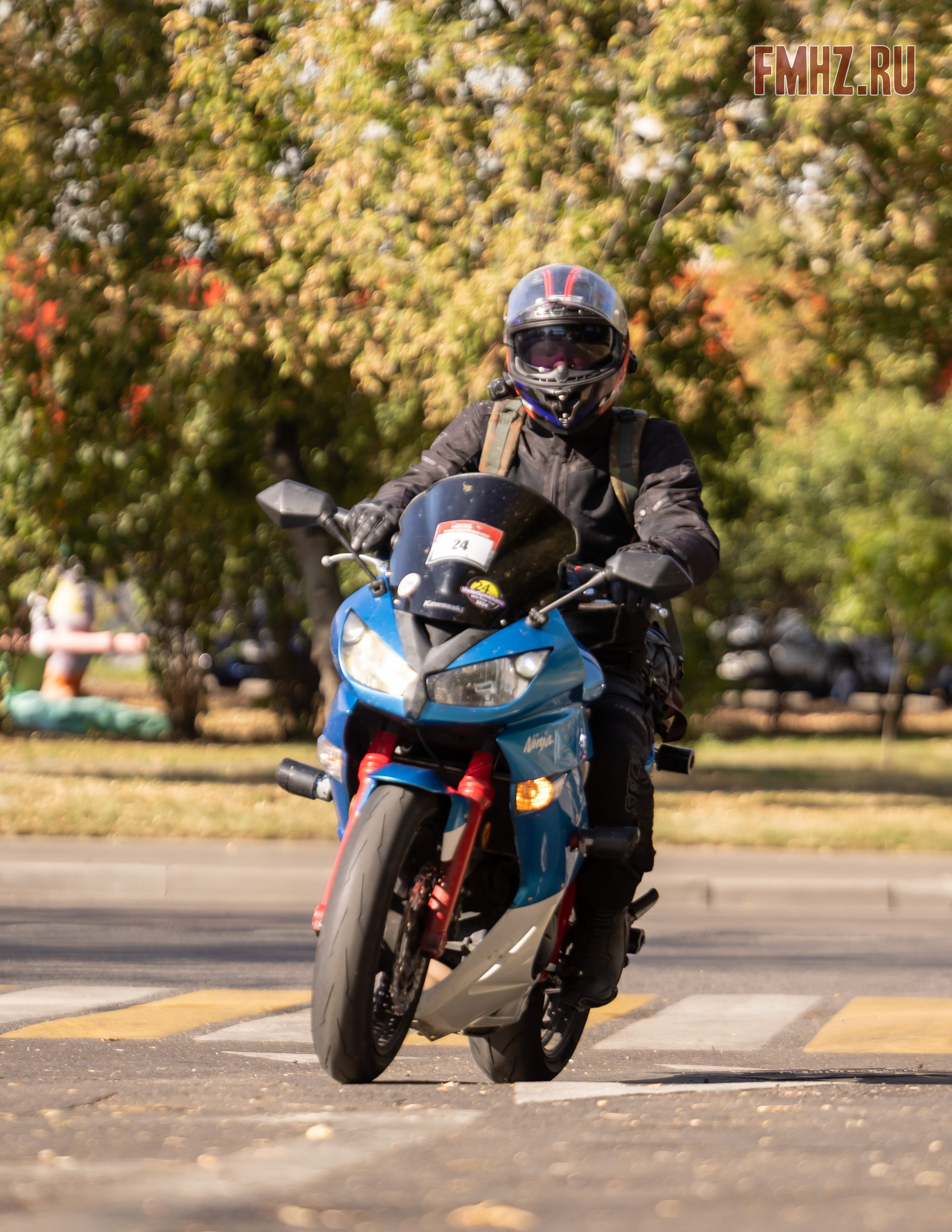 Соревнования по мотоджимхане на площадке Мосгортранс 15.09.2024. Фотограф Владимир Охрименко