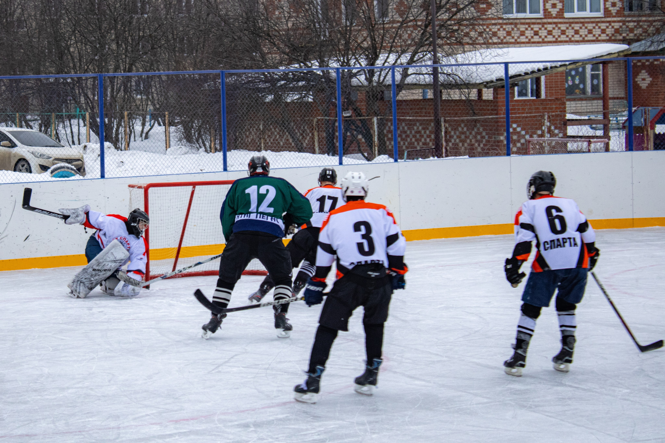 Хоккей г.п Атиг-г.Нижние Серги